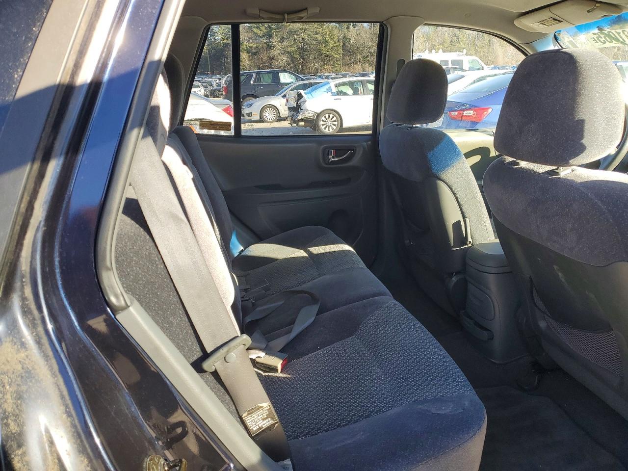 2004 Hyundai Santa Fe Gl Blue vin: KM8SB12B44U686478