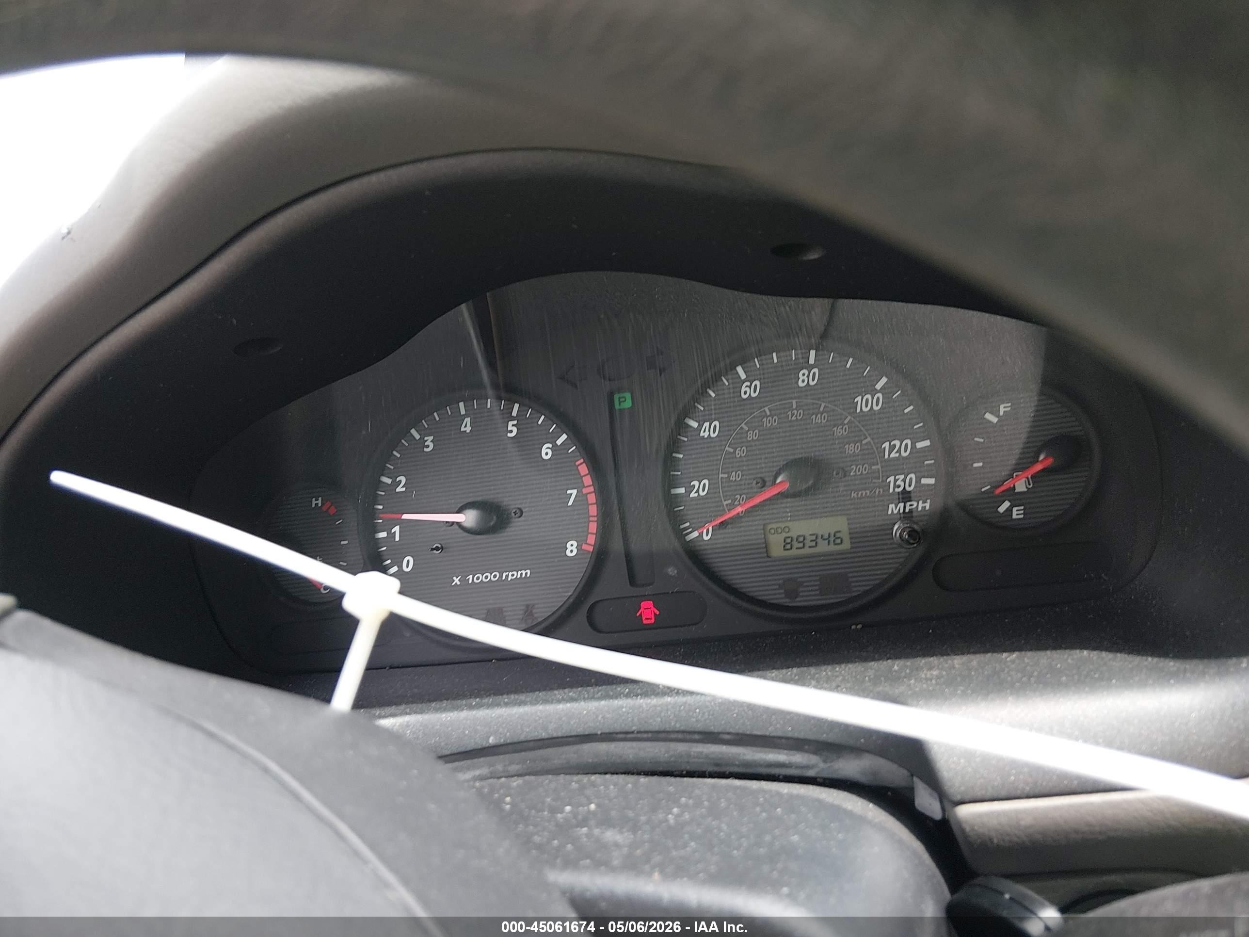 2004 Hyundai Santa Fe   Black vin: KM8SB12B44U797032