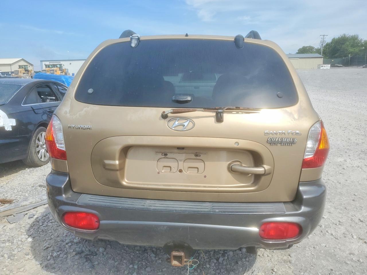 2003 Hyundai Santa Fe Gold vin: KM8SB12B63U429370