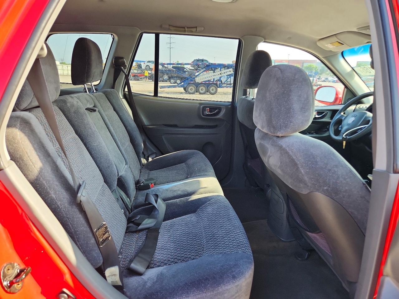 2003 Hyundai Santa Fe Gl Red vin: KM8SB12B93U492883