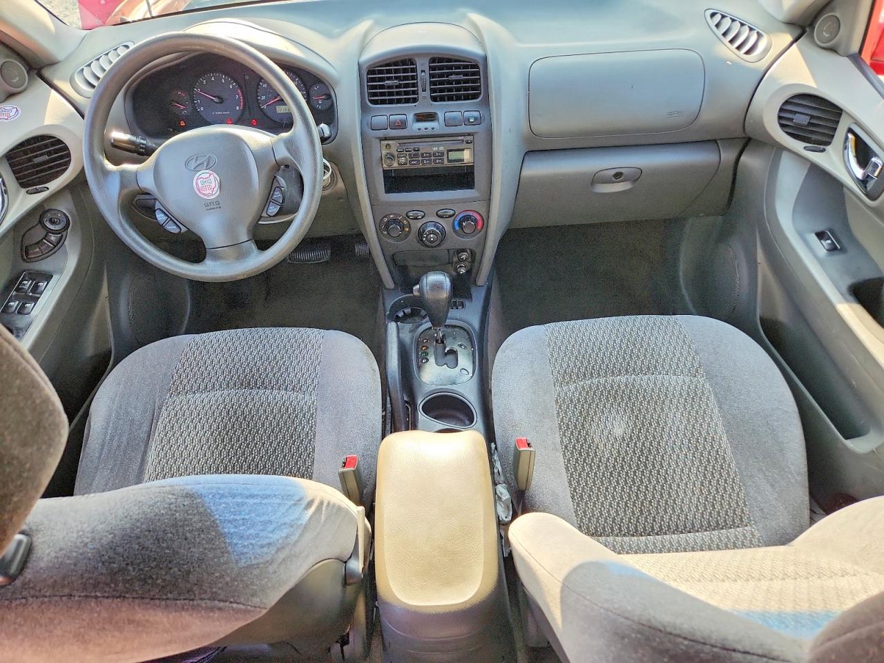 2003 Hyundai Santa Fe Gl Red vin: KM8SB12B93U492883
