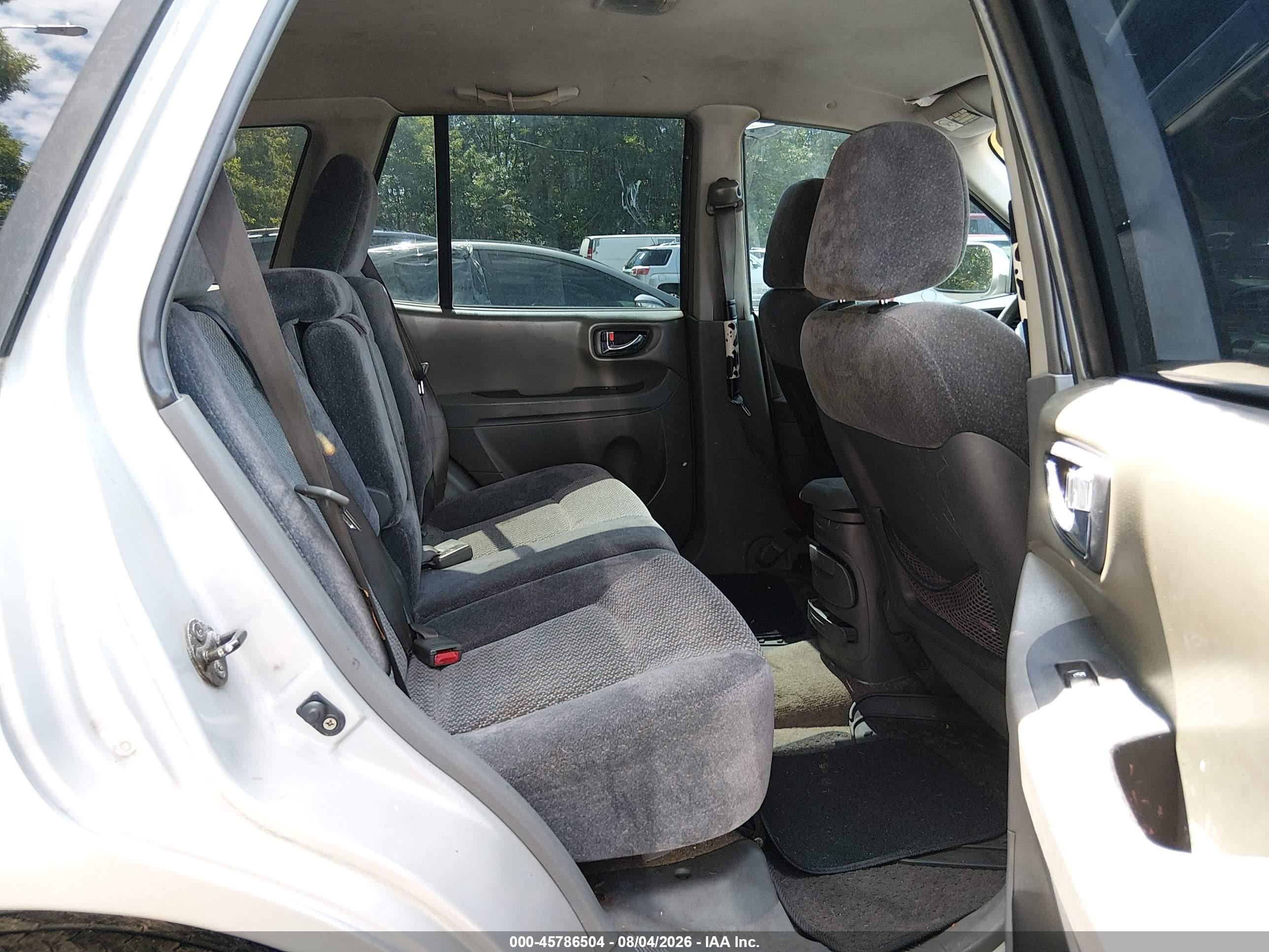 2004 Hyundai Santa Fe   Silver vin: KM8SB12B94U684631
