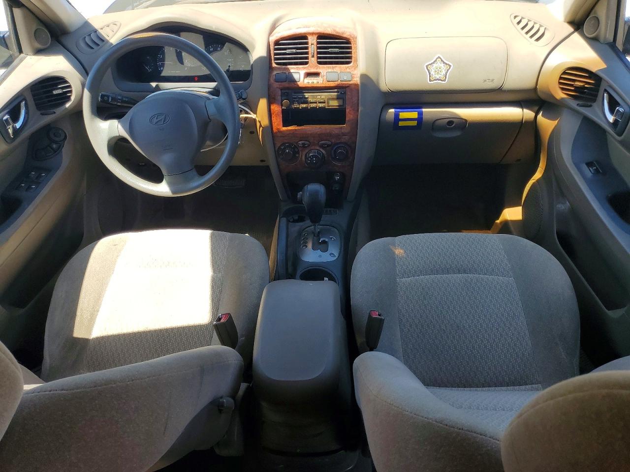 2004 Hyundai Santa Fe Gl Blue vin: KM8SB12BX4U812309