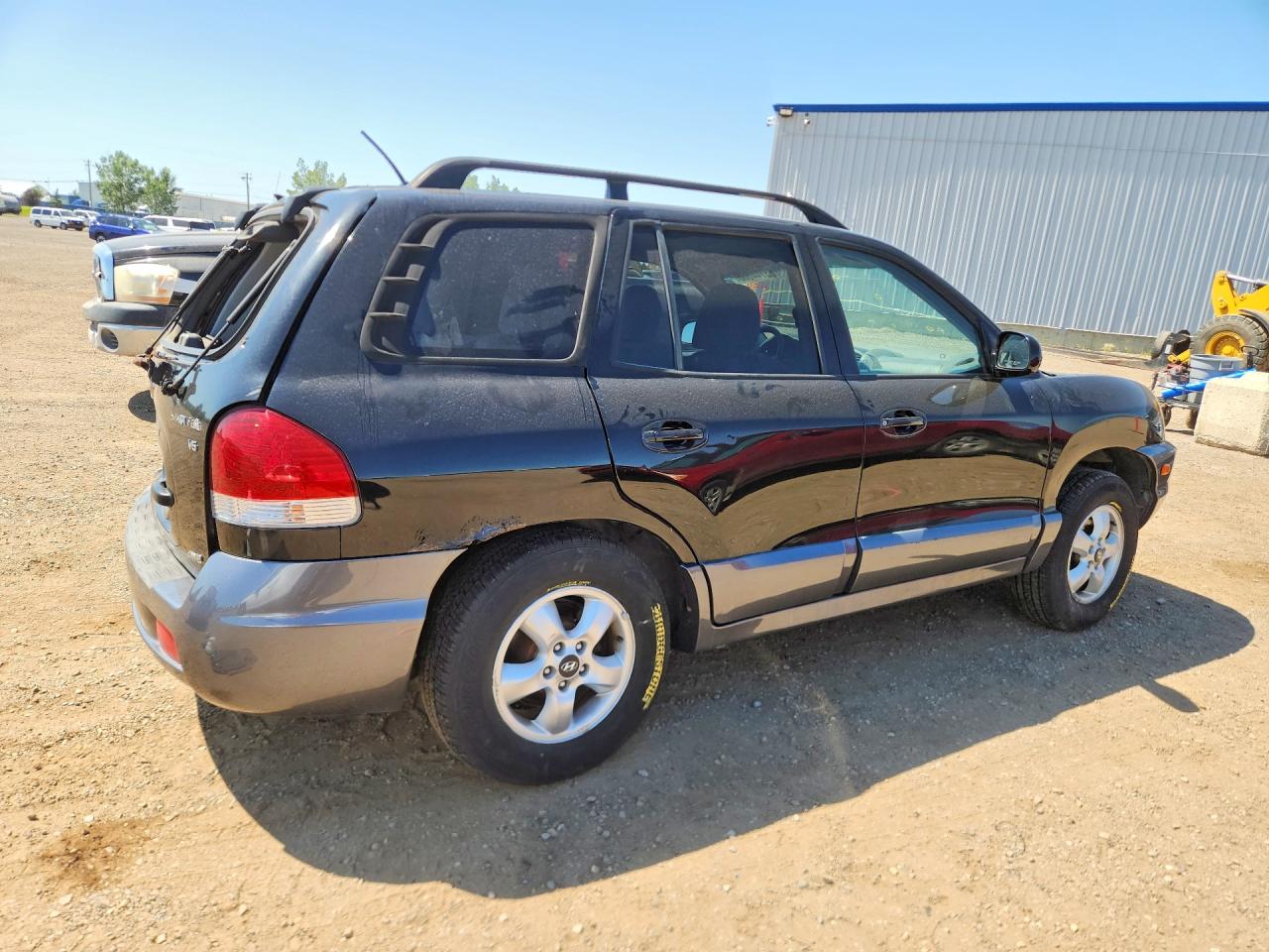 2006 Hyundai Santa Fe Gls Black vin: KM8SB73D06U106066