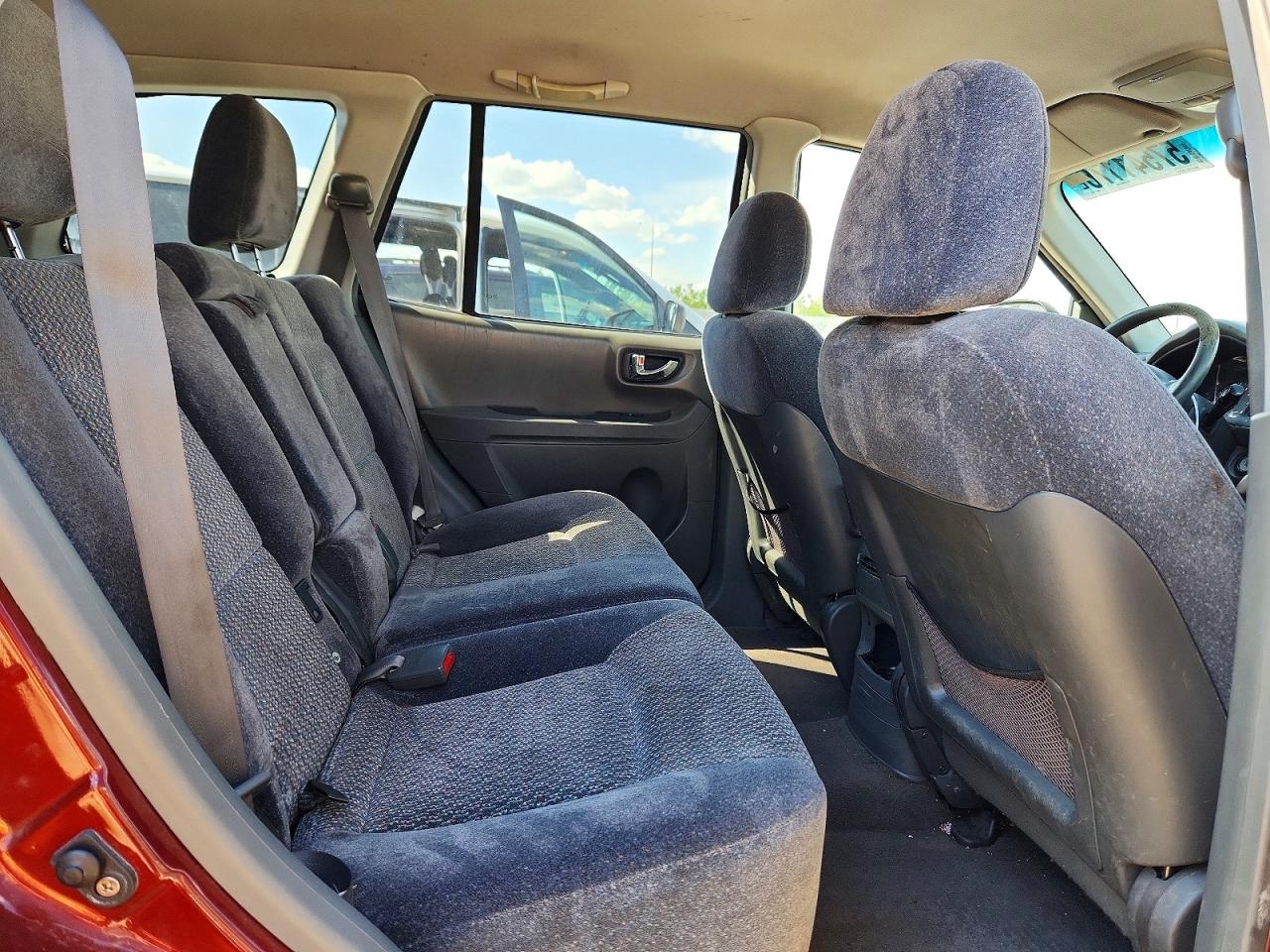 2003 Hyundai Santa Fe Red vin: KM8SB73D83U511586