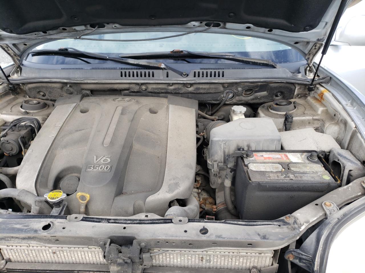 2005 Hyundai Santa Fe Silver vin: KM8SB73E45U913360
