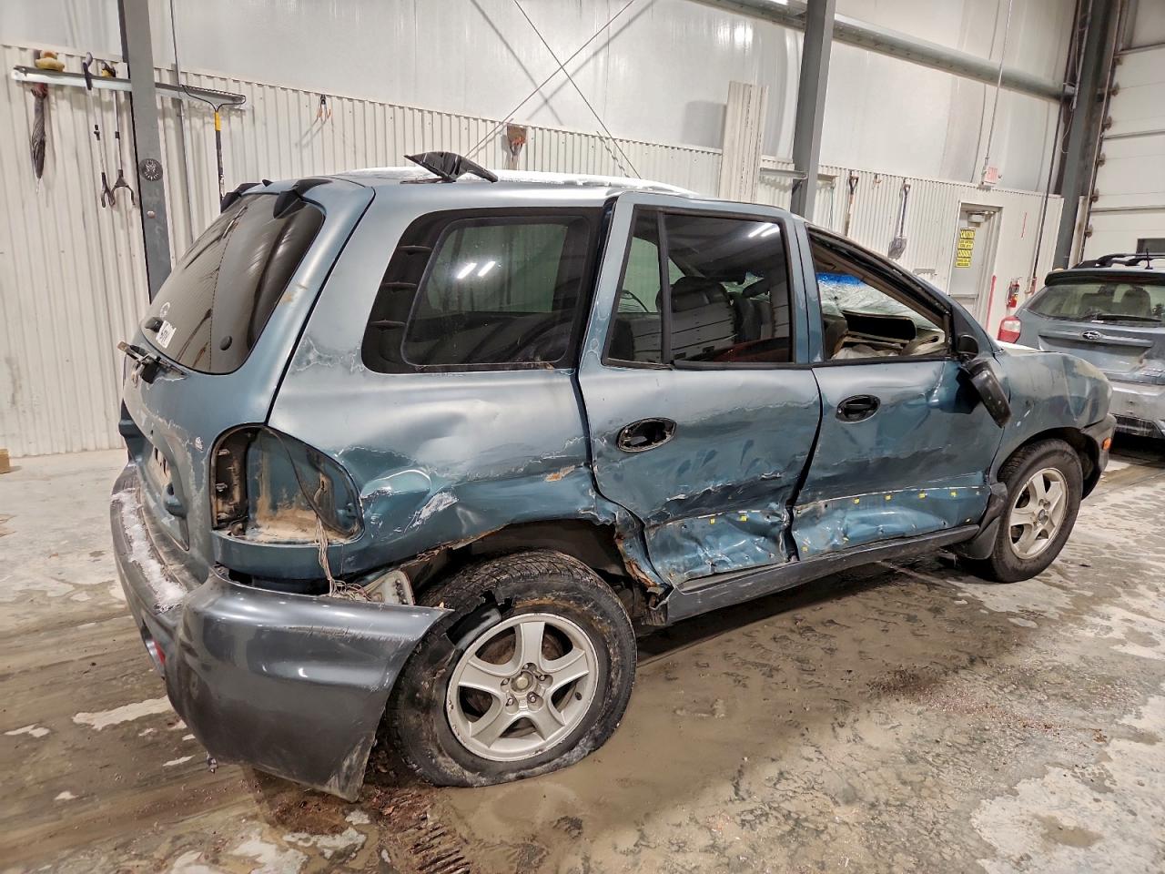 2001 Hyundai Santa Fe Teal vin: KM8SB82B21U133011
