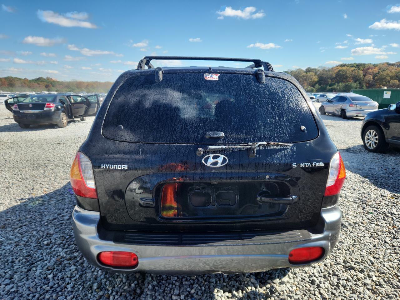2001 Hyundai Santa Fe Black vin: KM8SB82B41U106019