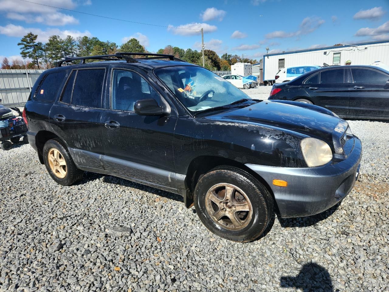2001 Hyundai Santa Fe Black vin: KM8SB82B41U106019