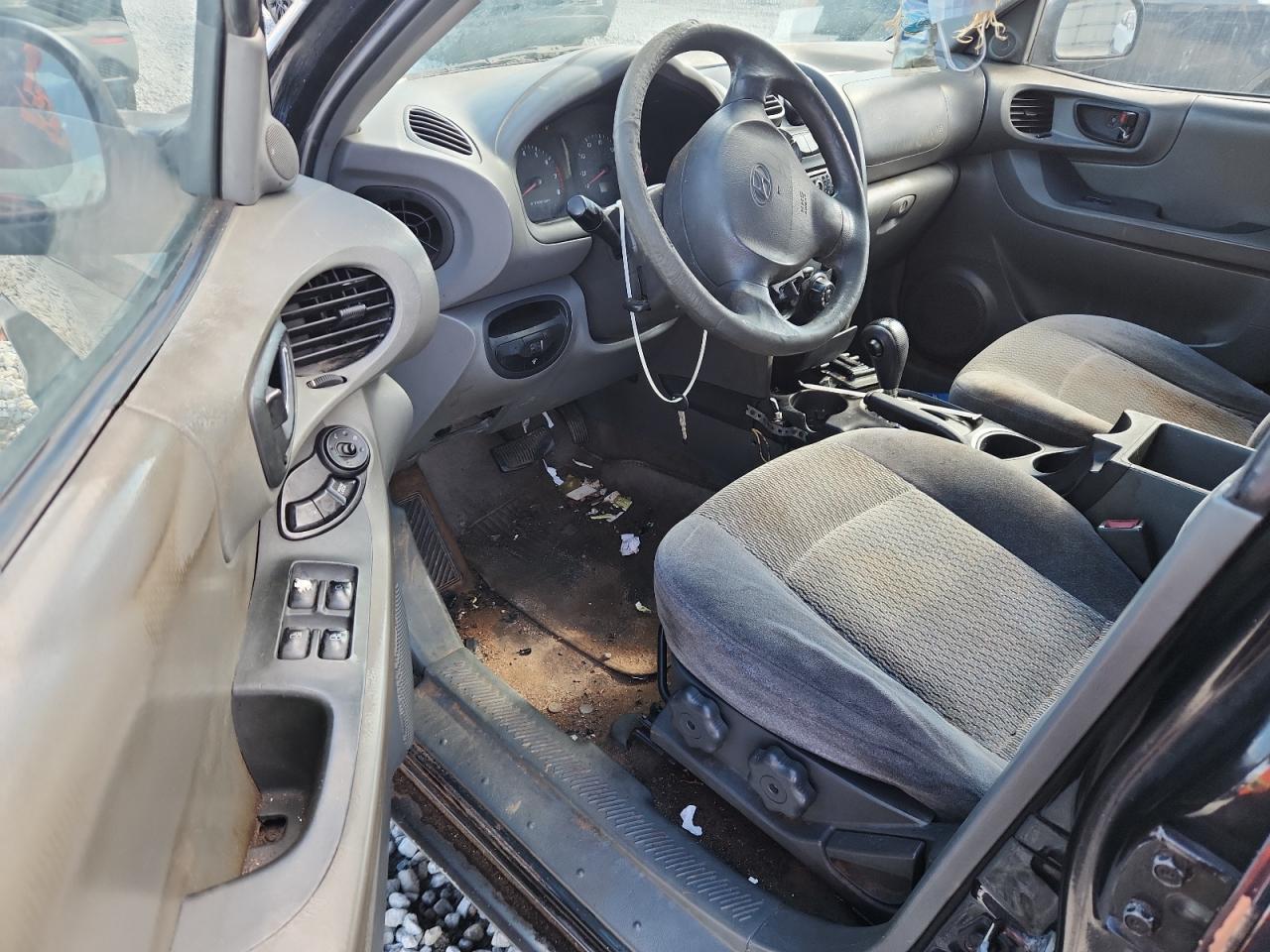 2001 Hyundai Santa Fe Black vin: KM8SB82B41U106019