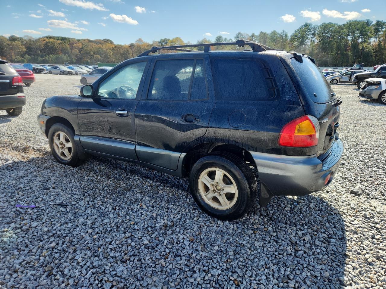 2001 Hyundai Santa Fe Black vin: KM8SB82B41U106019