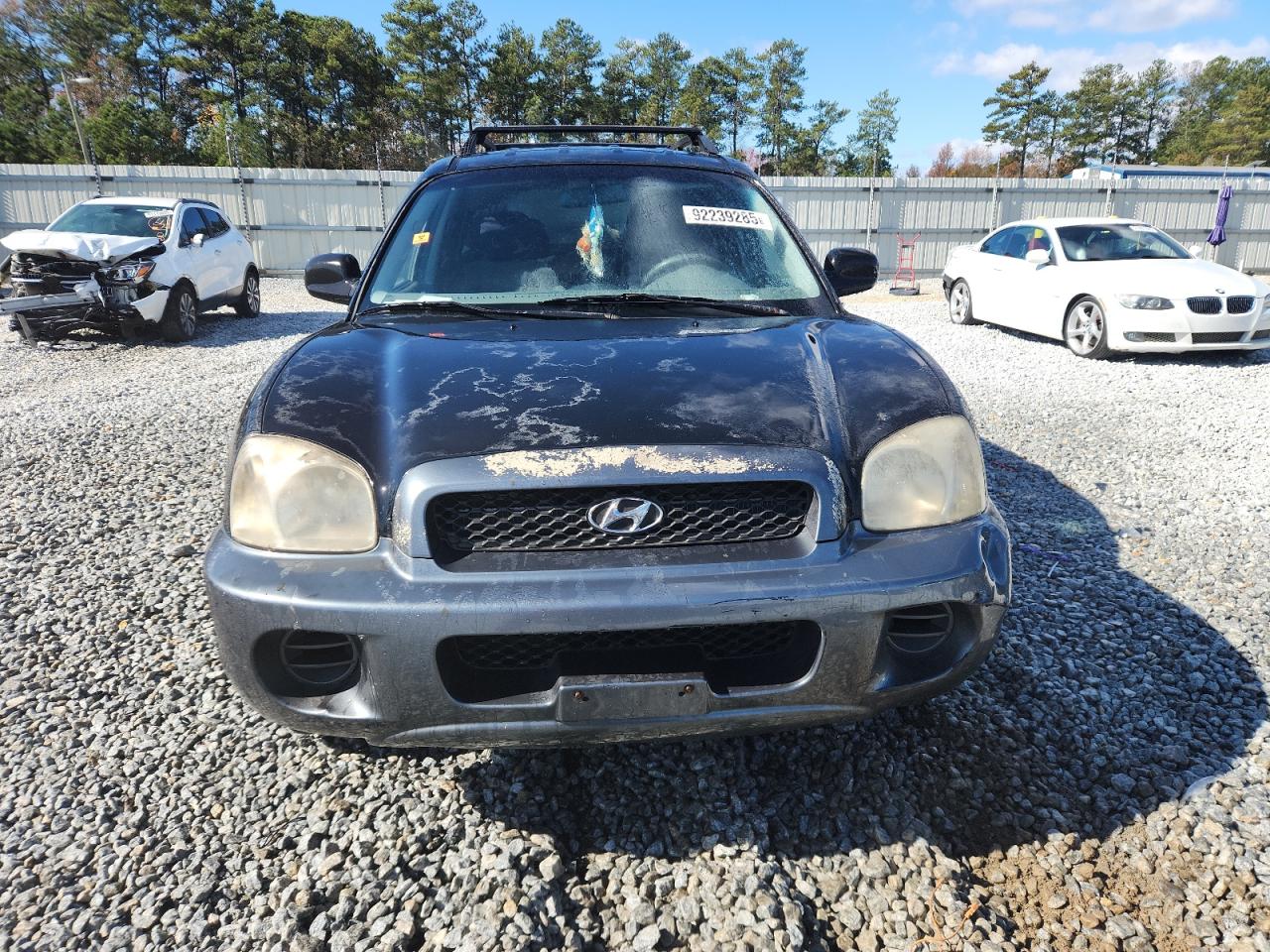 2001 Hyundai Santa Fe Black vin: KM8SB82B41U106019