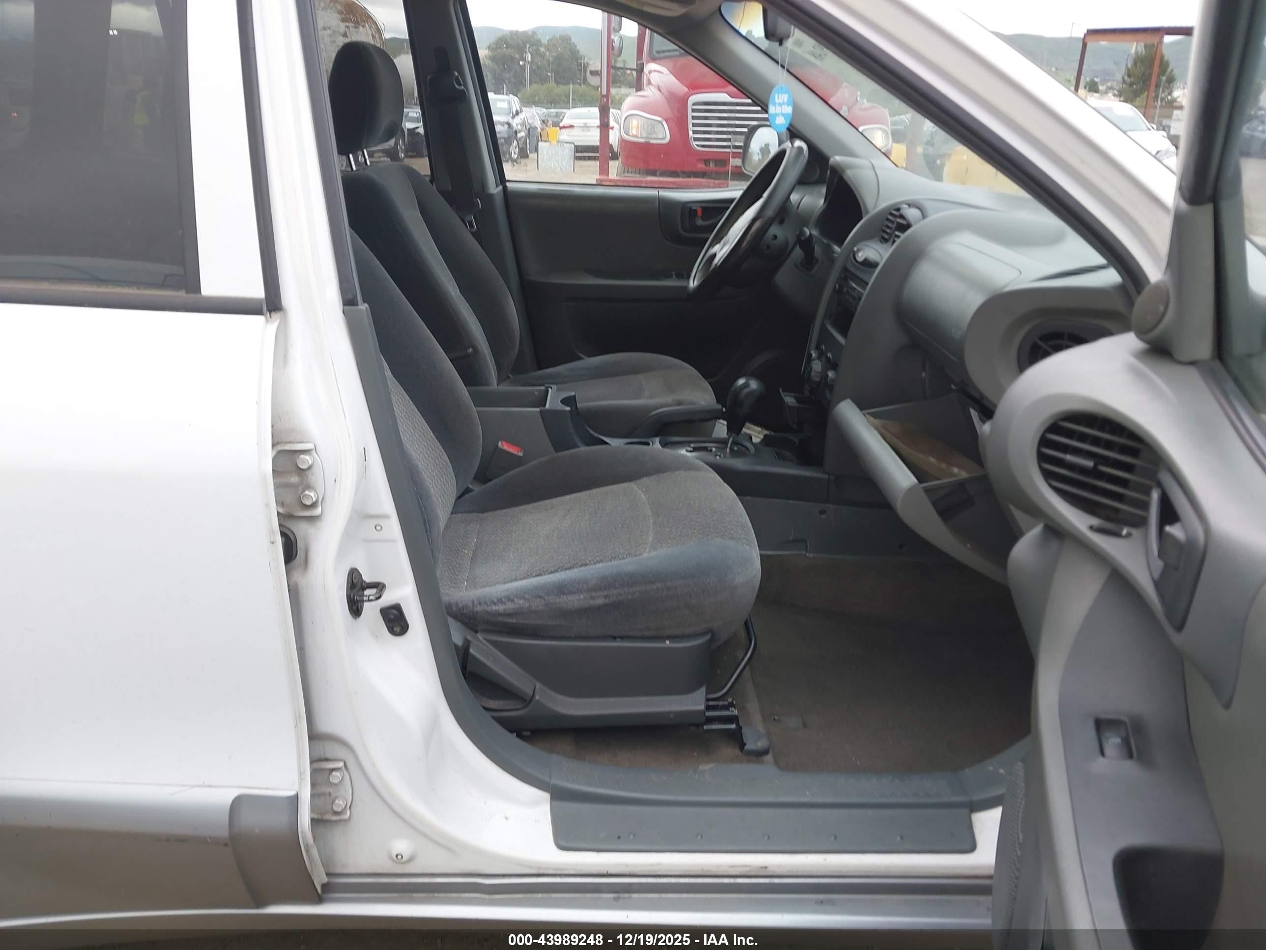 2001 Hyundai Santa Fe 2.4l/2.4l Gl White vin: KM8SB82BX1U075861