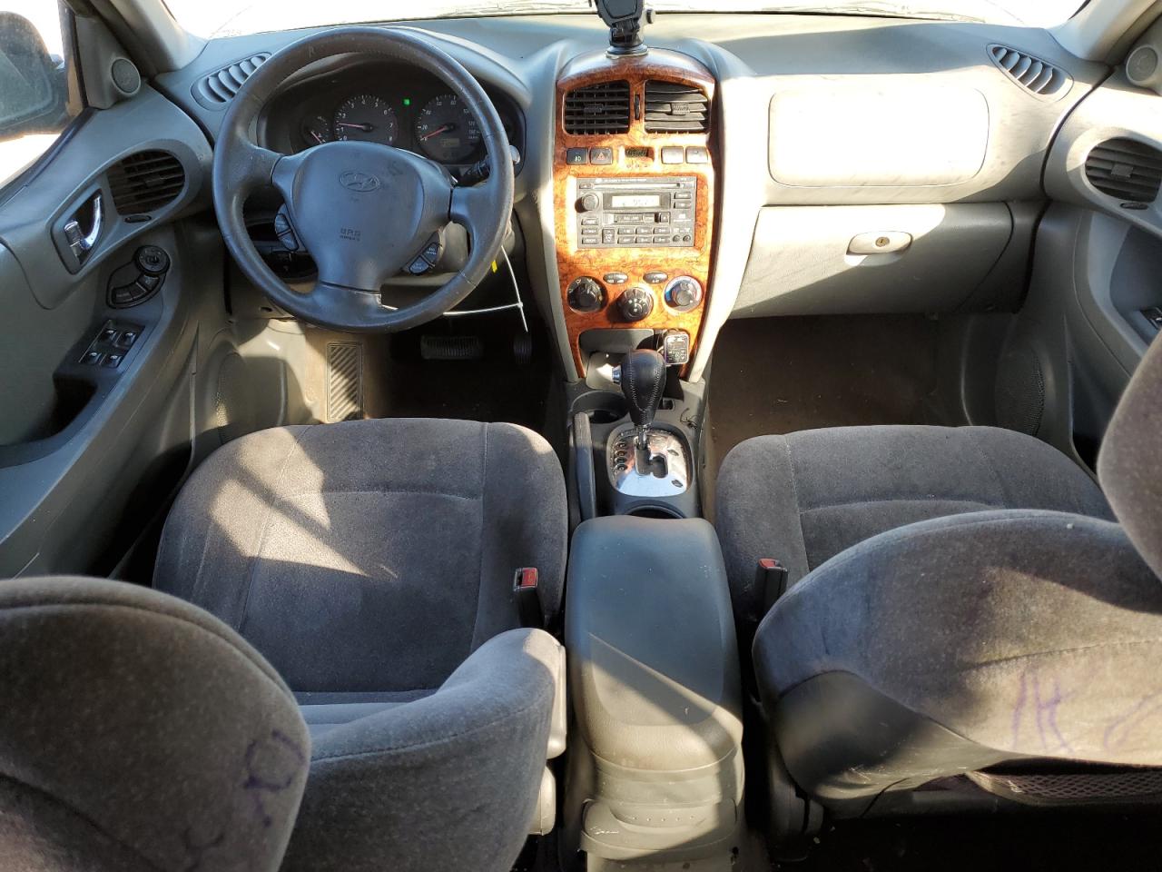 2002 Hyundai Santa Fe Gls Black vin: KM8SC13D02U305249