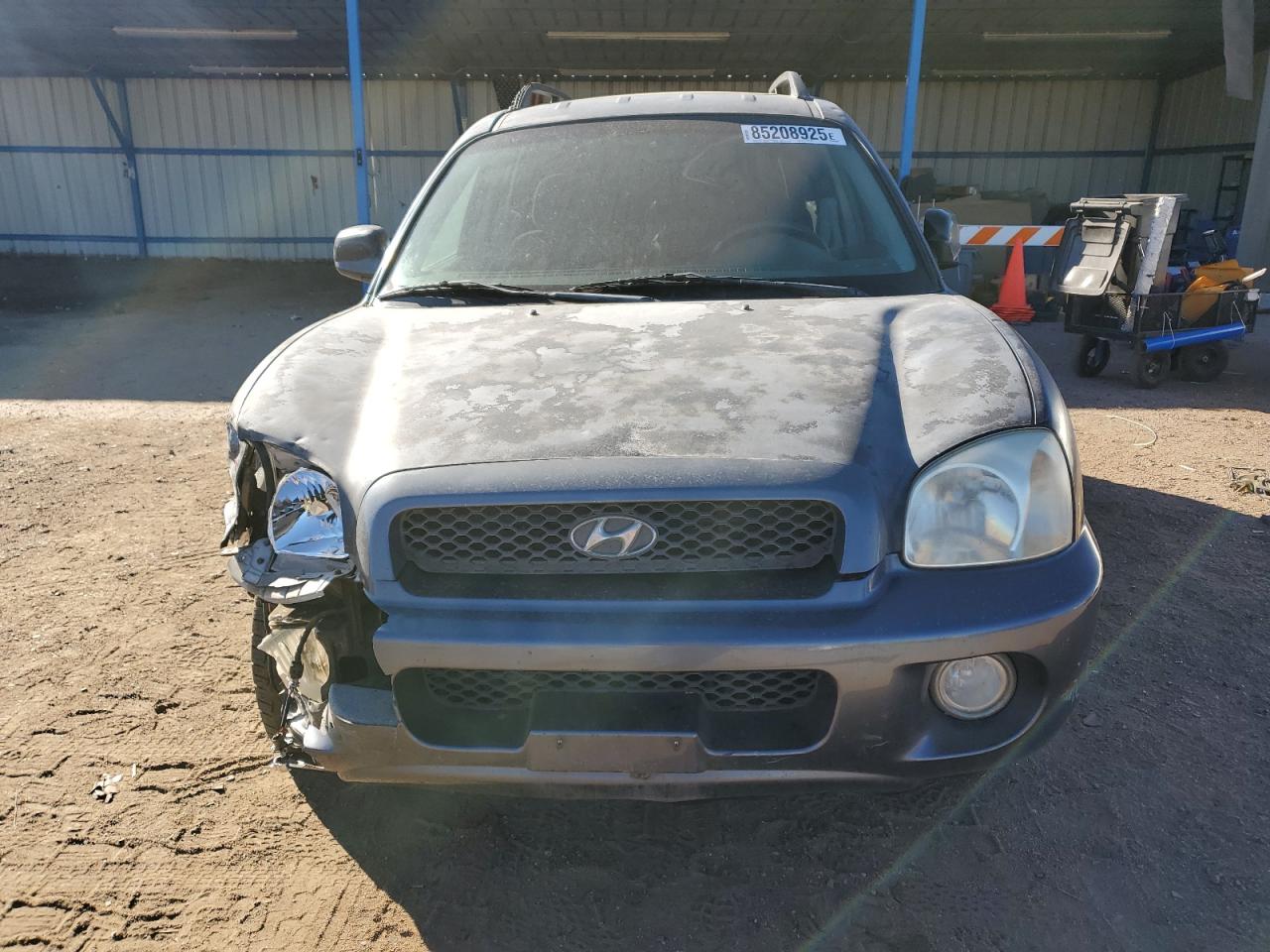 2002 Hyundai Santa Fe Gls Black vin: KM8SC13D02U305249