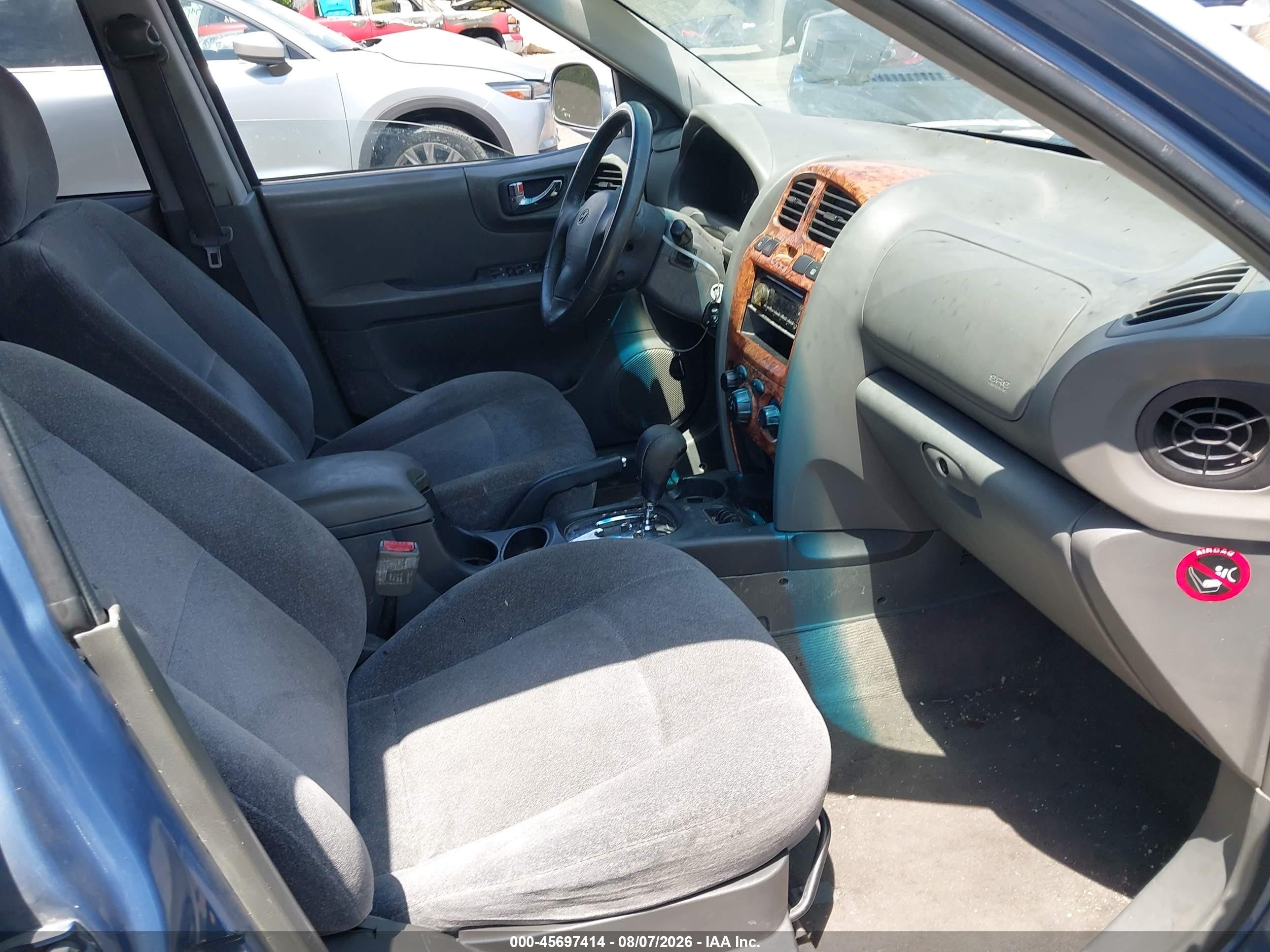 2003 Hyundai Santa Fe Gls/lx Gray vin: KM8SC13D03U345591