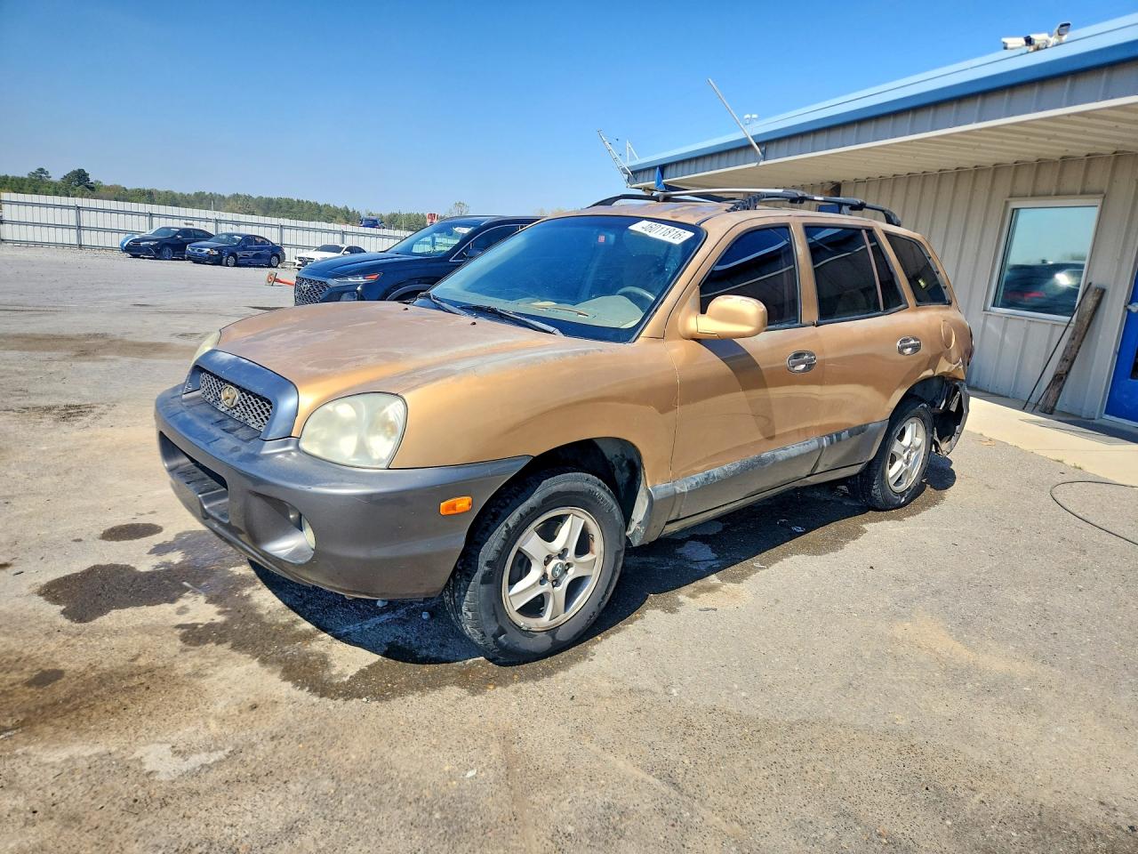 2004 Hyundai Santa Fe Gls Tan vin: KM8SC13D04U593034