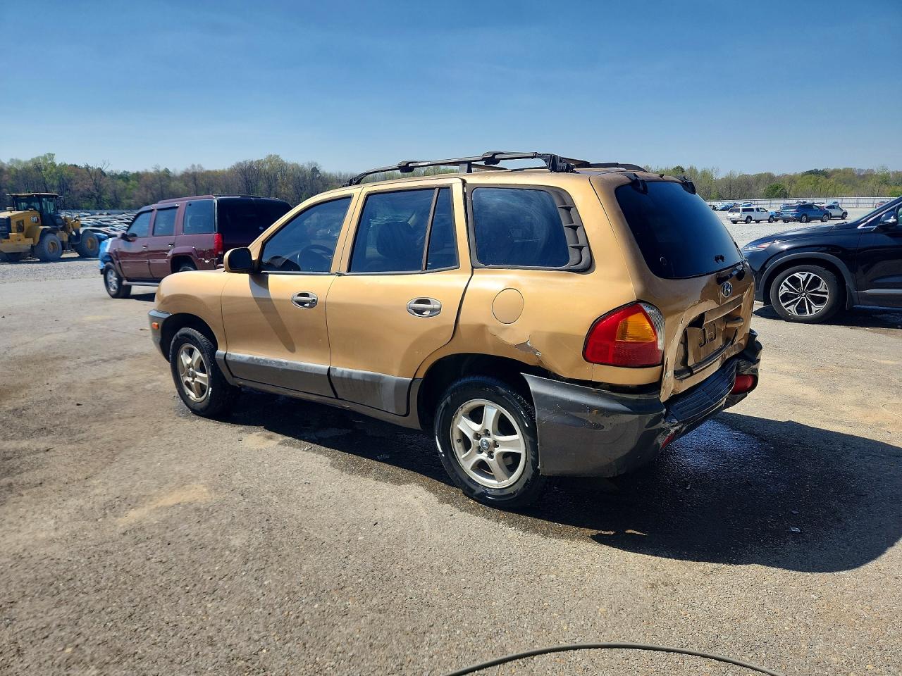 2004 Hyundai Santa Fe Gls Tan vin: KM8SC13D04U593034