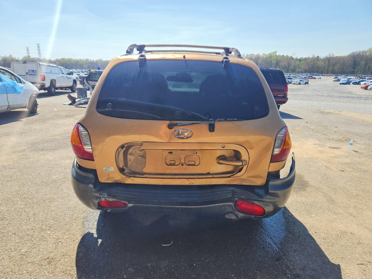 2004 Hyundai Santa Fe Gls Tan vin: KM8SC13D04U593034