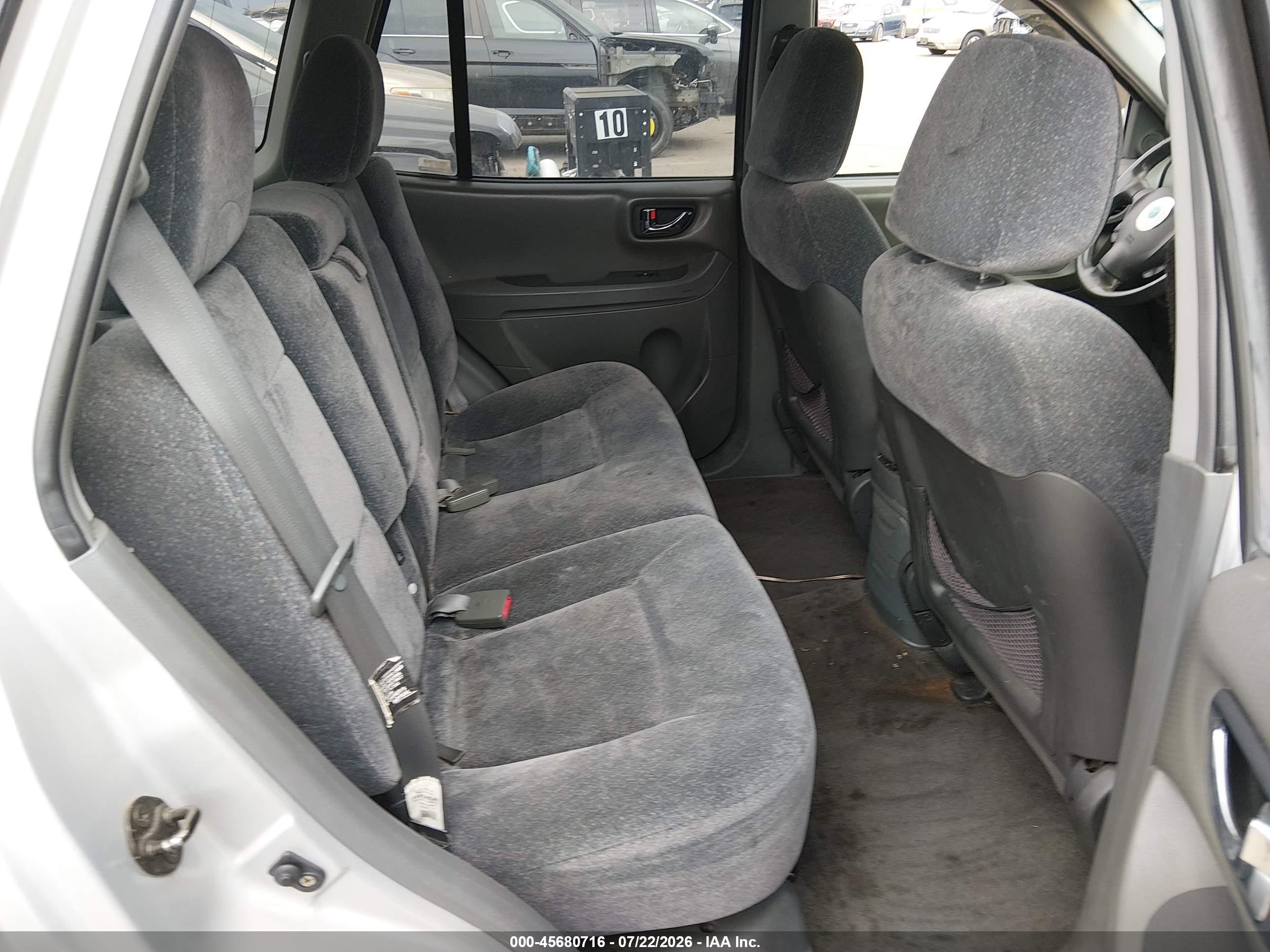 2004 Hyundai Santa Fe Gls Gray vin: KM8SC13D04U692016