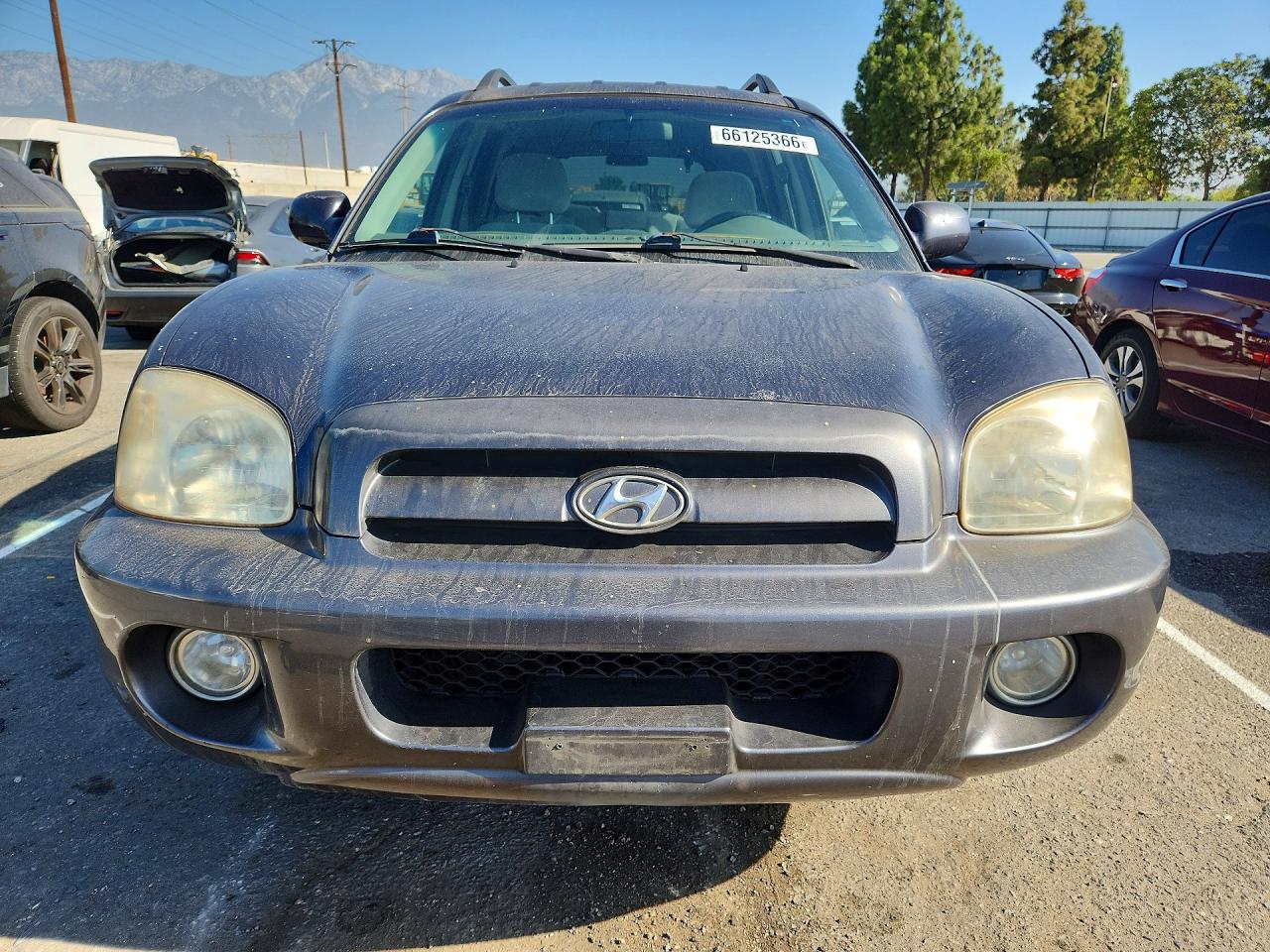 2005 Hyundai Santa Fe Gls Blue vin: KM8SC13D05U874557