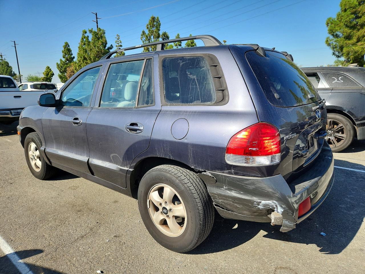 2005 Hyundai Santa Fe Gls Blue vin: KM8SC13D05U874557