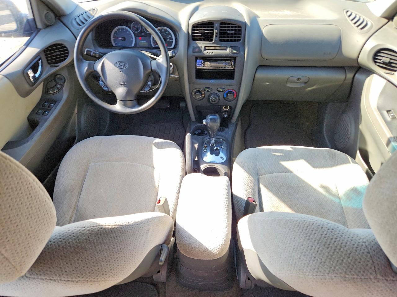 2005 Hyundai Santa Fe Gls Blue vin: KM8SC13D05U874557