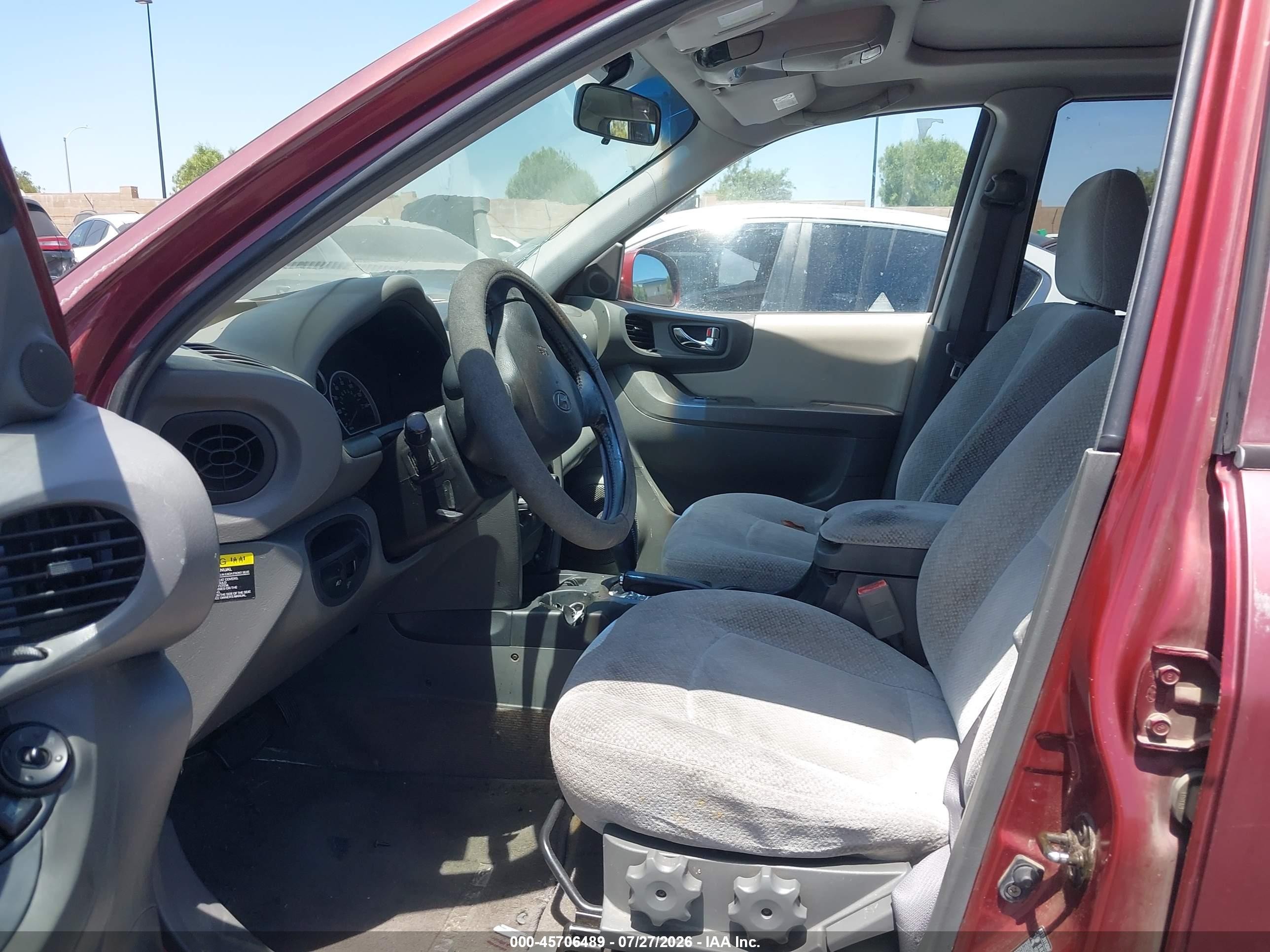2005 Hyundai Santa Fe Gls Burgundy vin: KM8SC13D05U931260