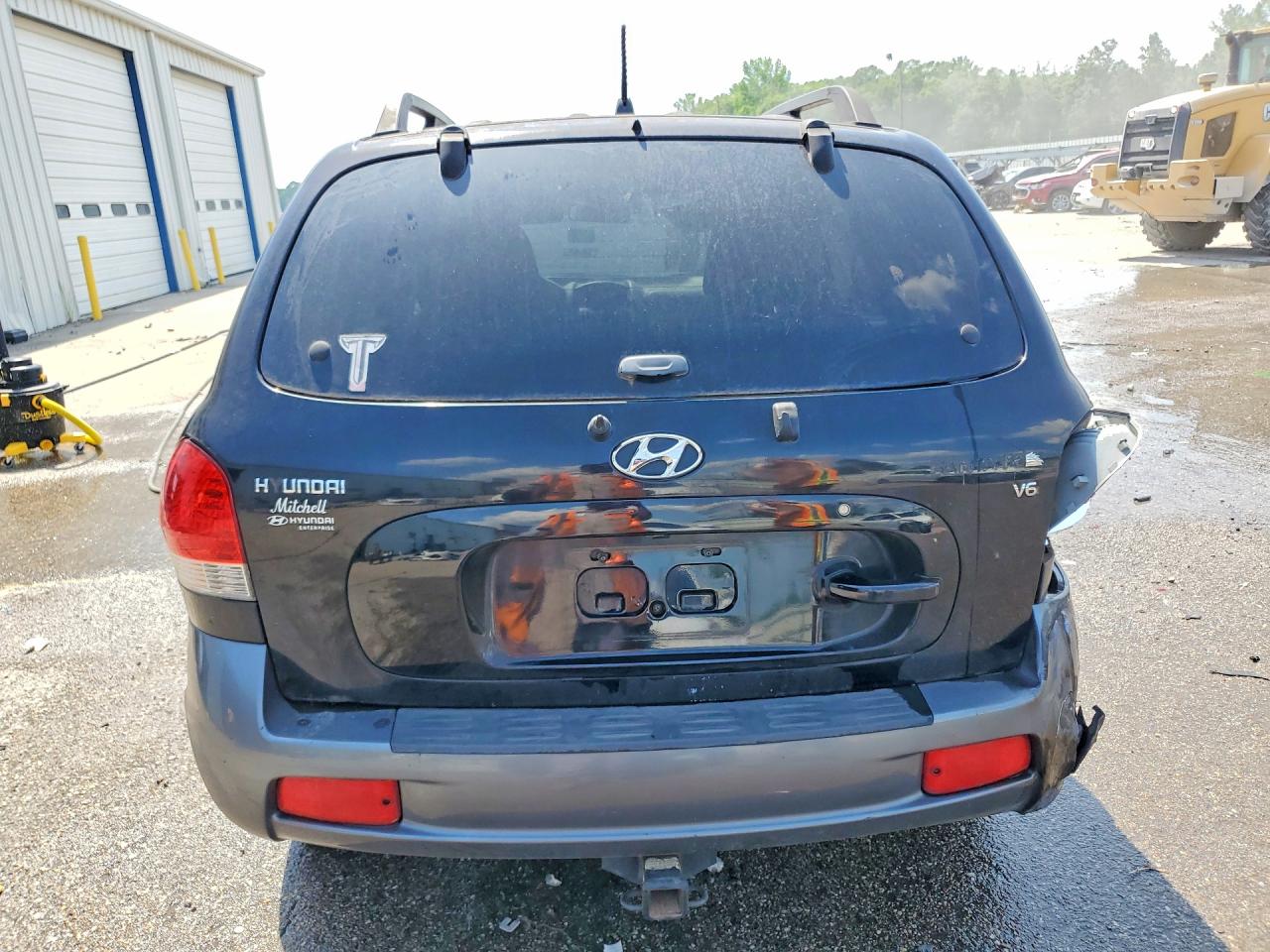 2006 Hyundai Santa Fe Gls Black vin: KM8SC13D06U050141