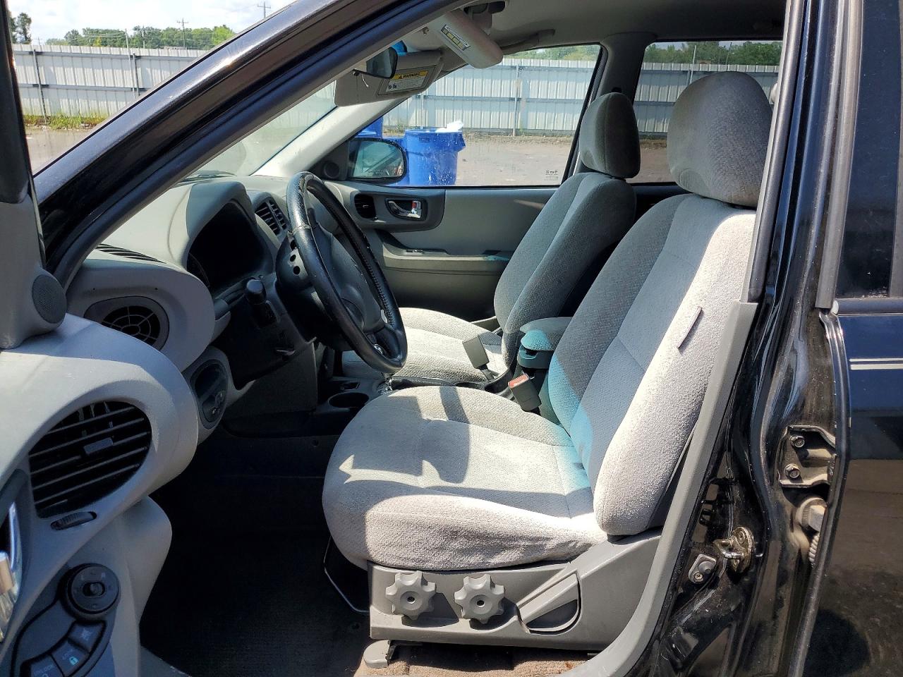 2006 Hyundai Santa Fe Gls Black vin: KM8SC13D06U050141