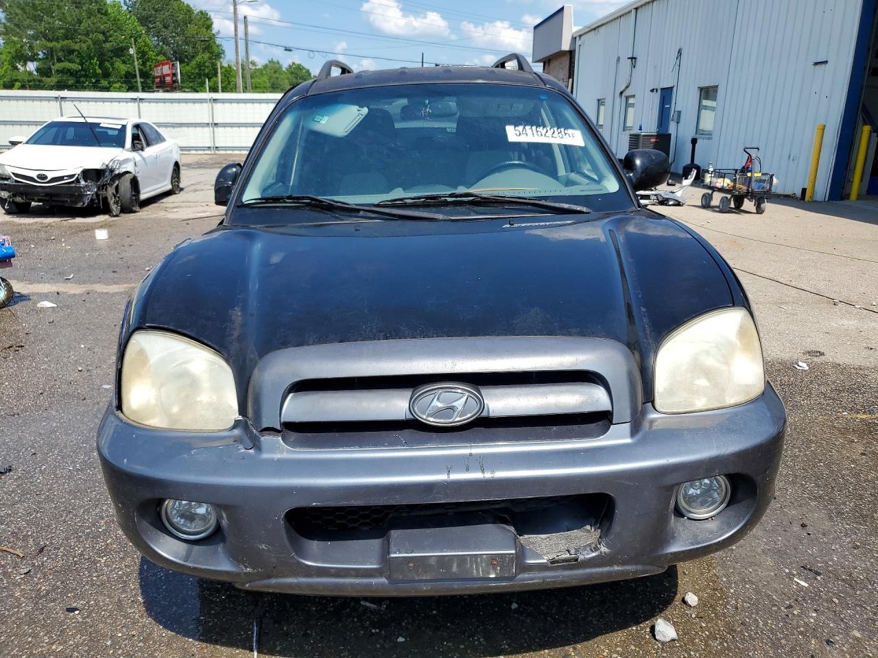 2006 Hyundai Santa Fe Gls Black vin: KM8SC13D06U050141
