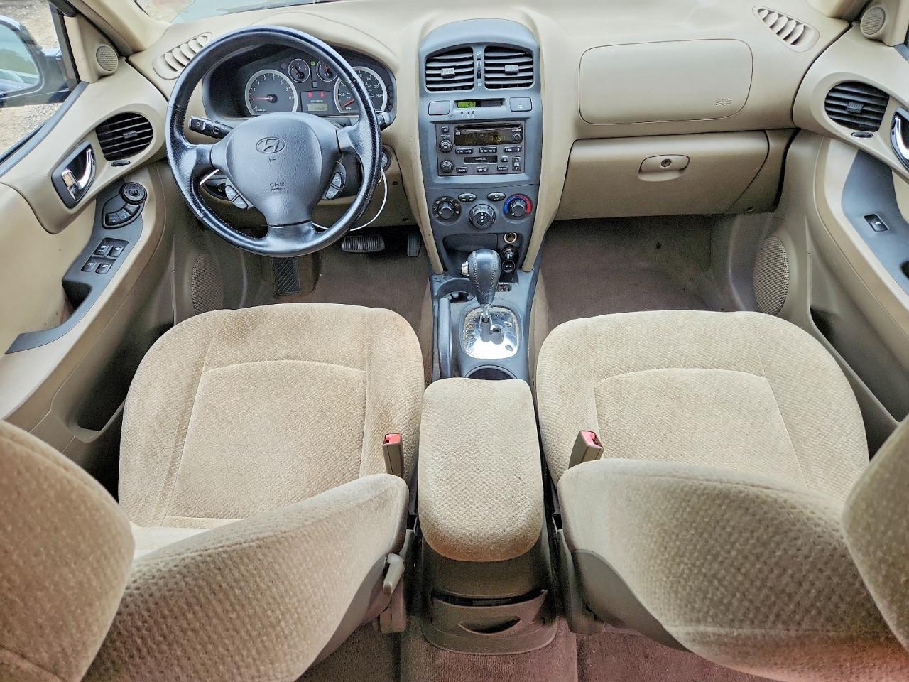 2006 Hyundai Santa Fe Gls Black vin: KM8SC13D06U091675