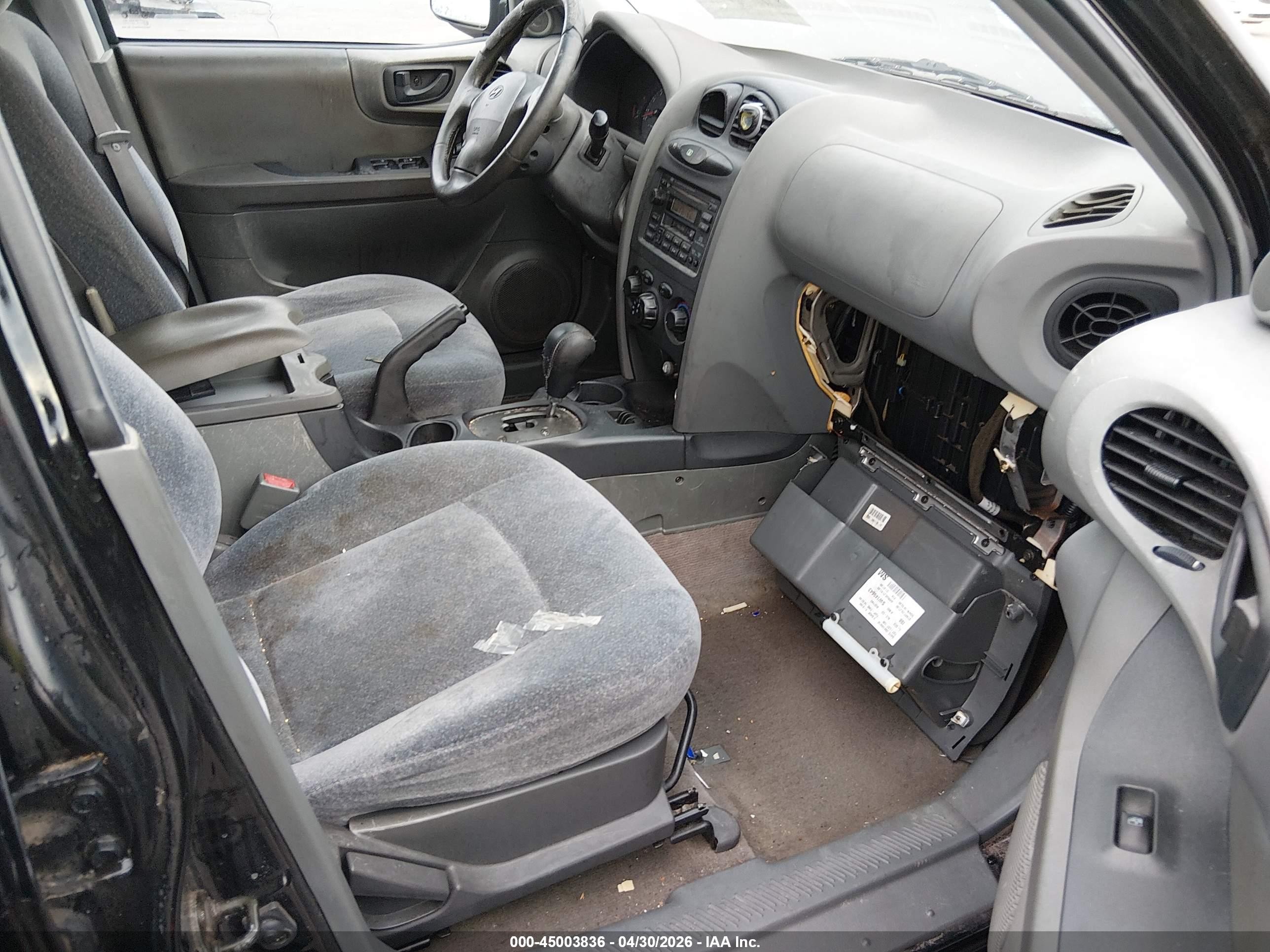 2002 Hyundai Santa Fe Gls/lx Black vin: KM8SC13D12U149643