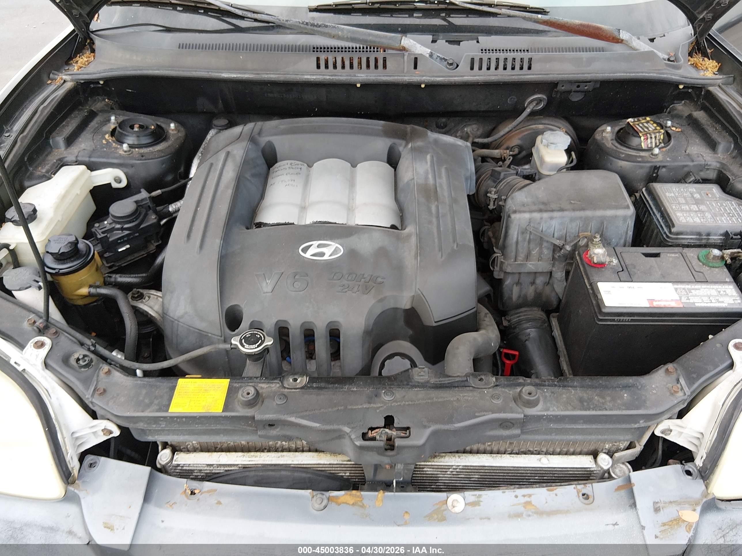 2002 Hyundai Santa Fe Gls/lx Black vin: KM8SC13D12U149643