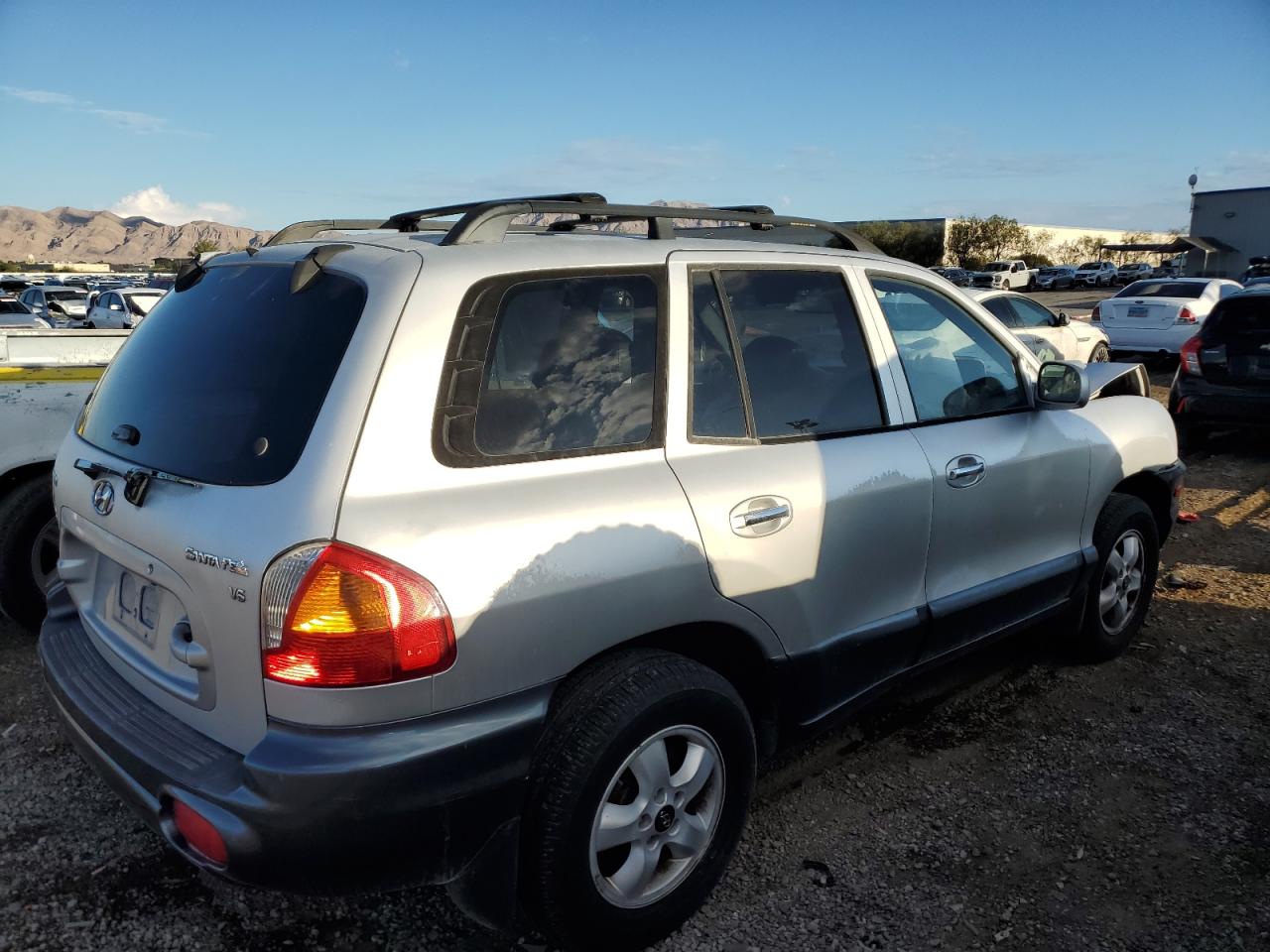 2002 Hyundai Santa Fe Gls Silver vin: KM8SC13D12U176132