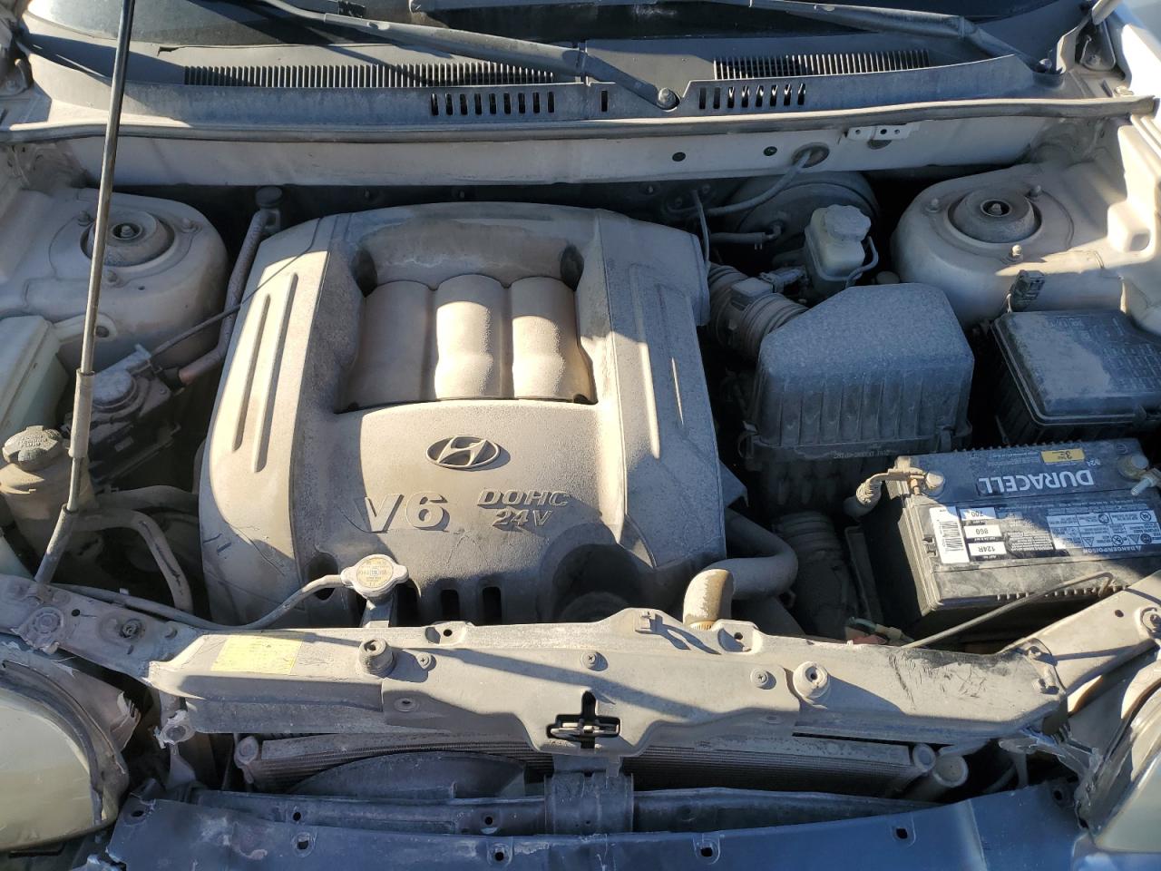 2002 Hyundai Santa Fe Gls Silver vin: KM8SC13D12U176132