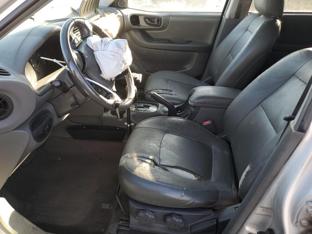 2002 Hyundai Santa Fe Gls Silver vin: KM8SC13D12U176132