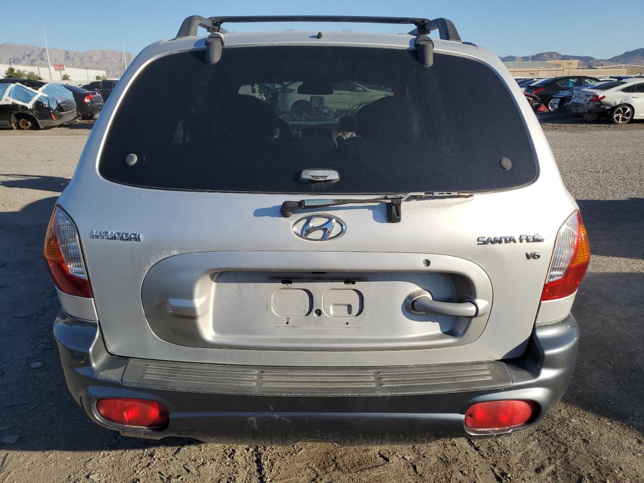 2002 Hyundai Santa Fe Gls Silver vin: KM8SC13D12U176132