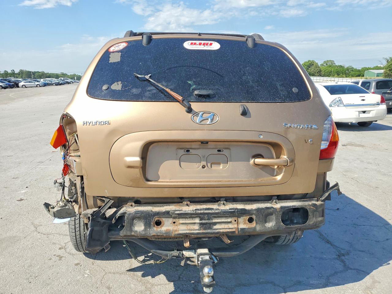 2002 Hyundai Santa Fe Gls Gold vin: KM8SC13D12U261780