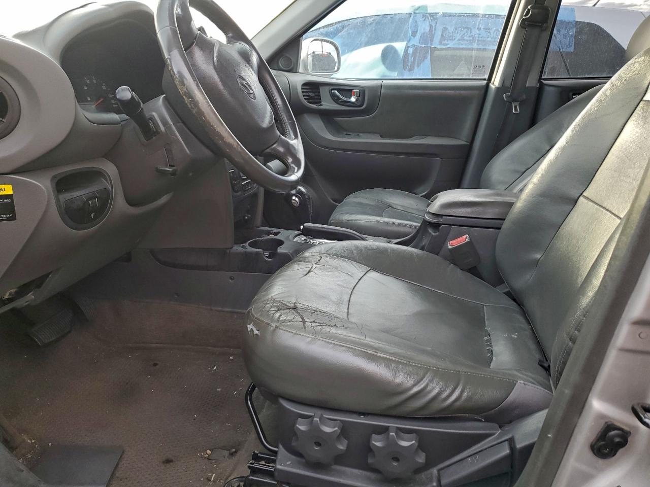 2003 Hyundai Santa Fe Gls Silver vin: KM8SC13D13U362318