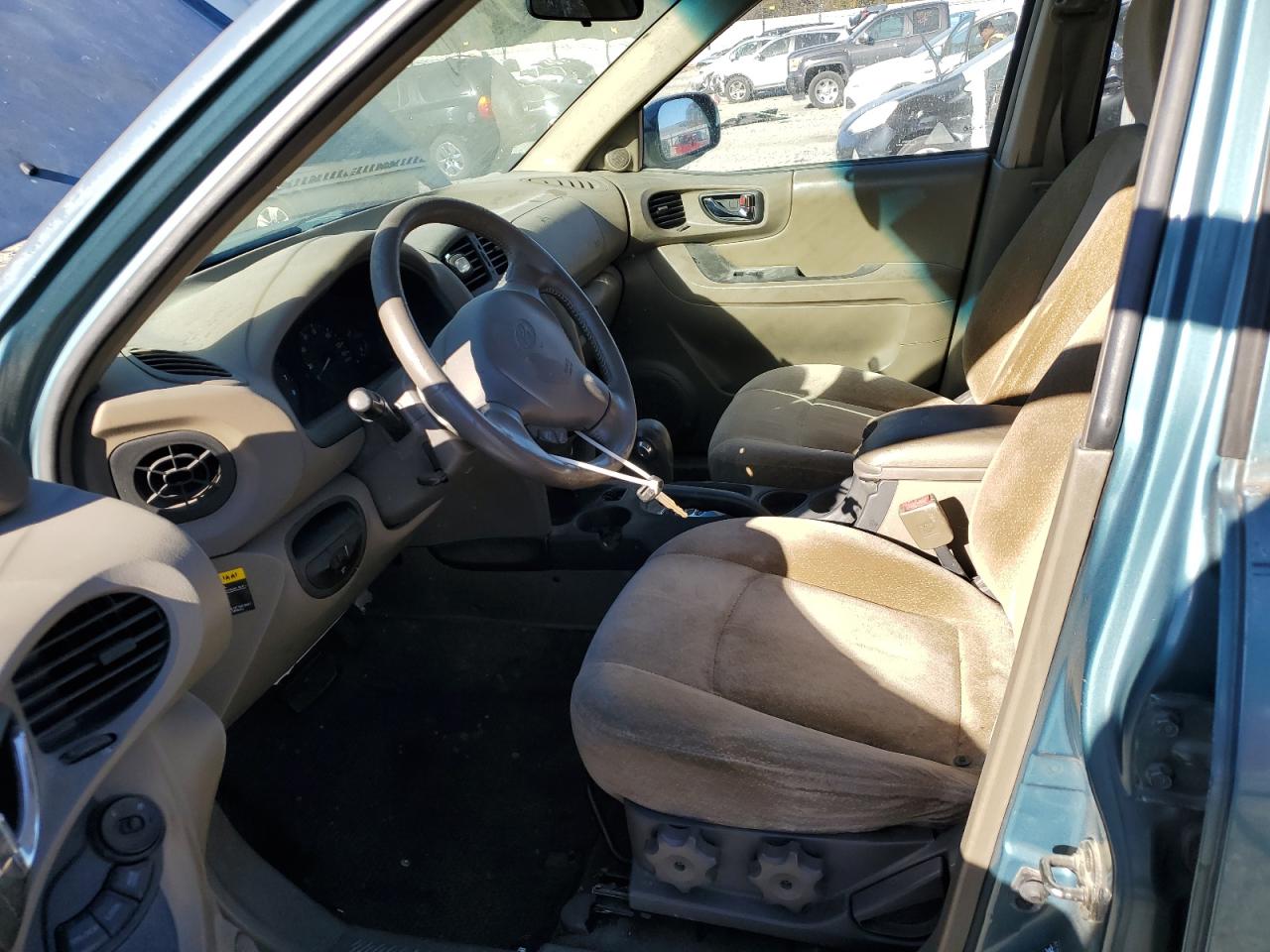 2003 Hyundai Santa Fe Gls Green vin: KM8SC13D13U374680