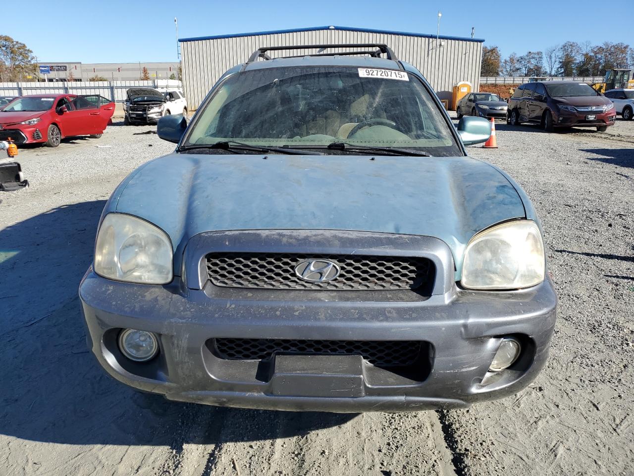 2003 Hyundai Santa Fe Gls Green vin: KM8SC13D13U374680