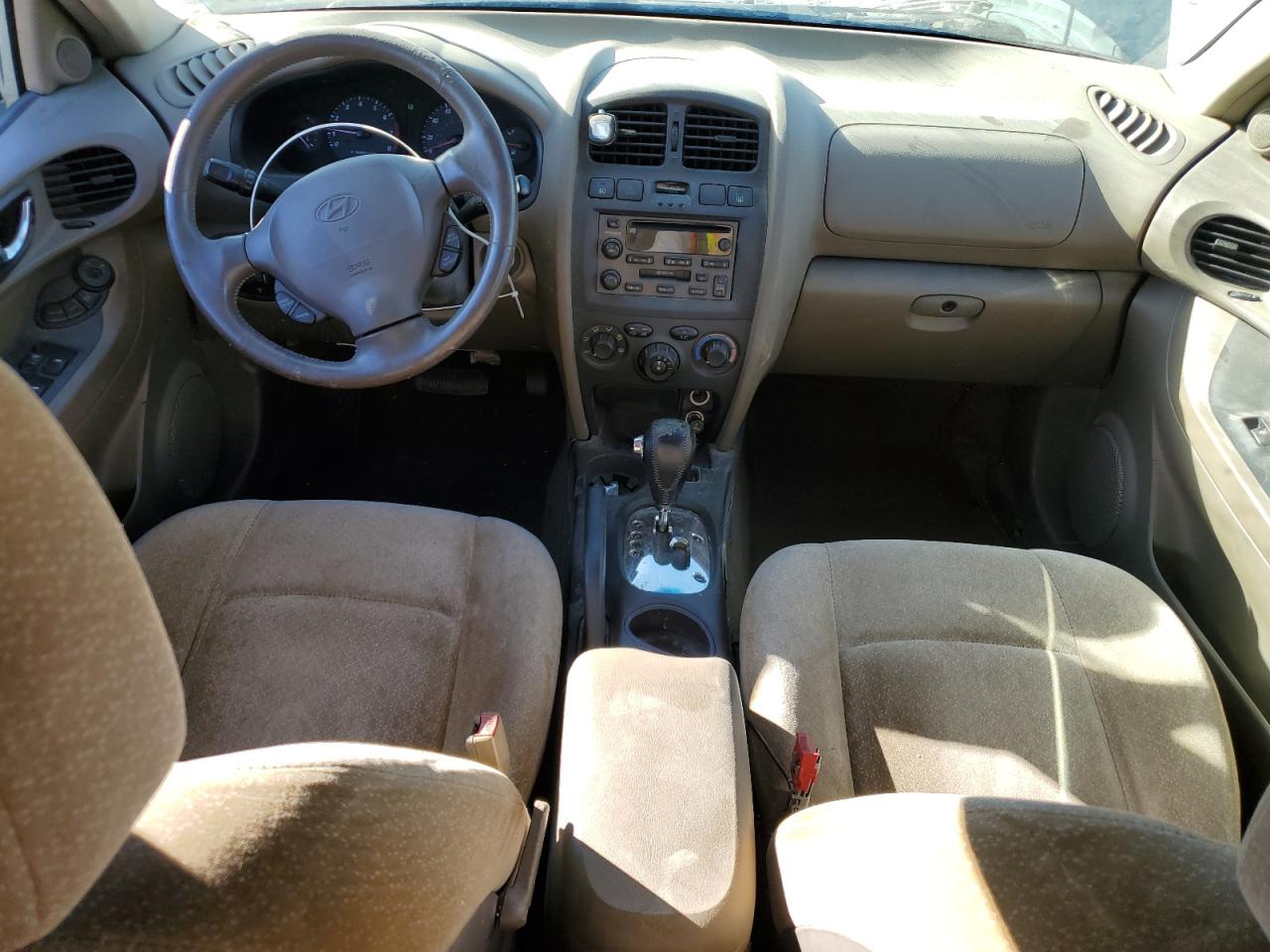 2003 Hyundai Santa Fe Gls Green vin: KM8SC13D13U374680