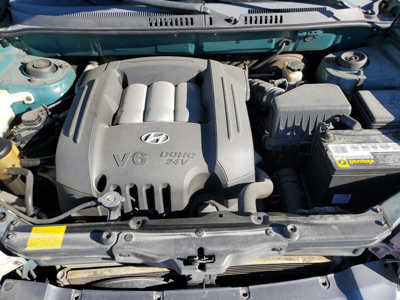 2003 Hyundai Santa Fe Gls Green vin: KM8SC13D13U374680