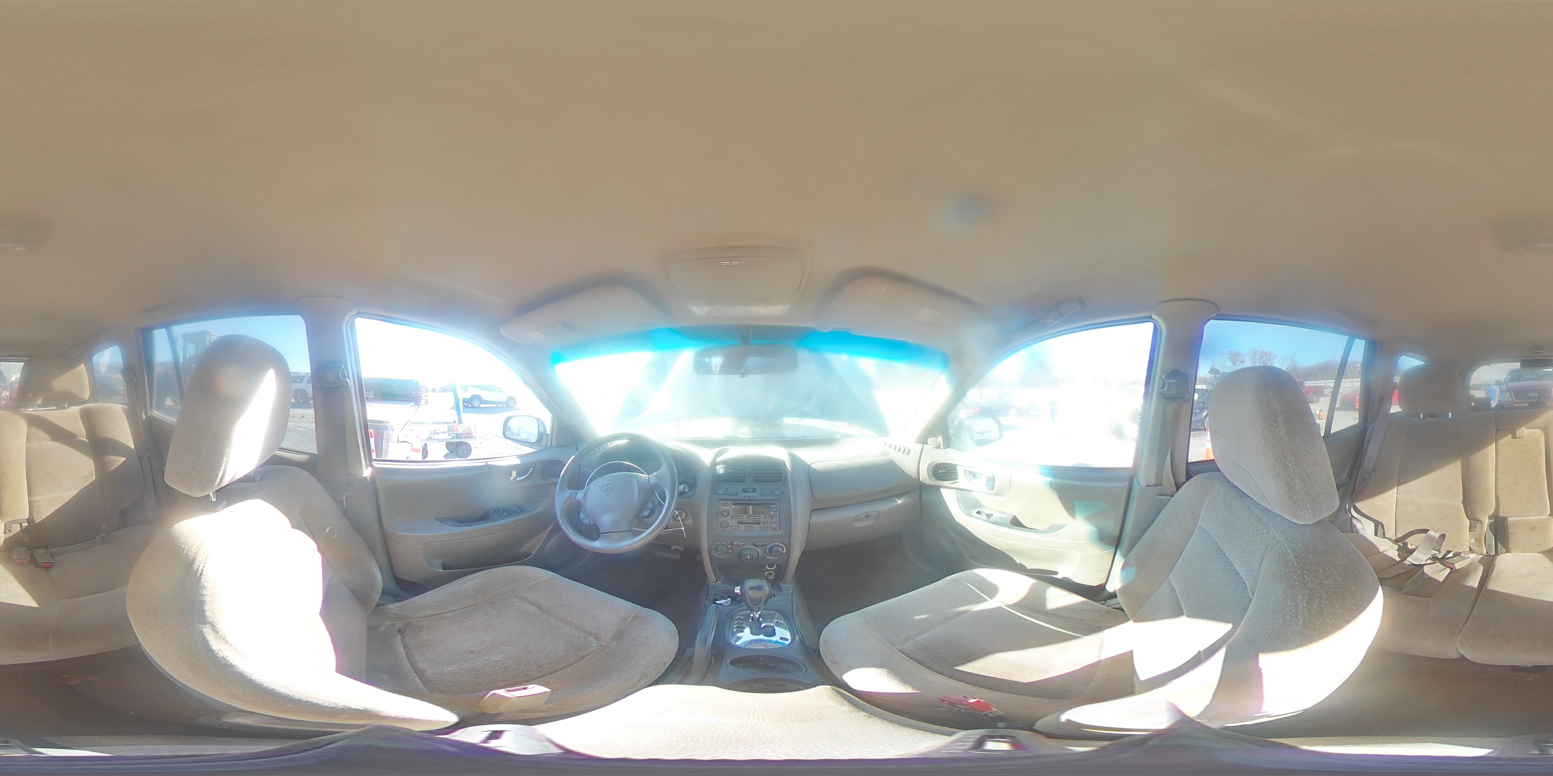 2003 Hyundai Santa Fe Gls Green vin: KM8SC13D13U374680