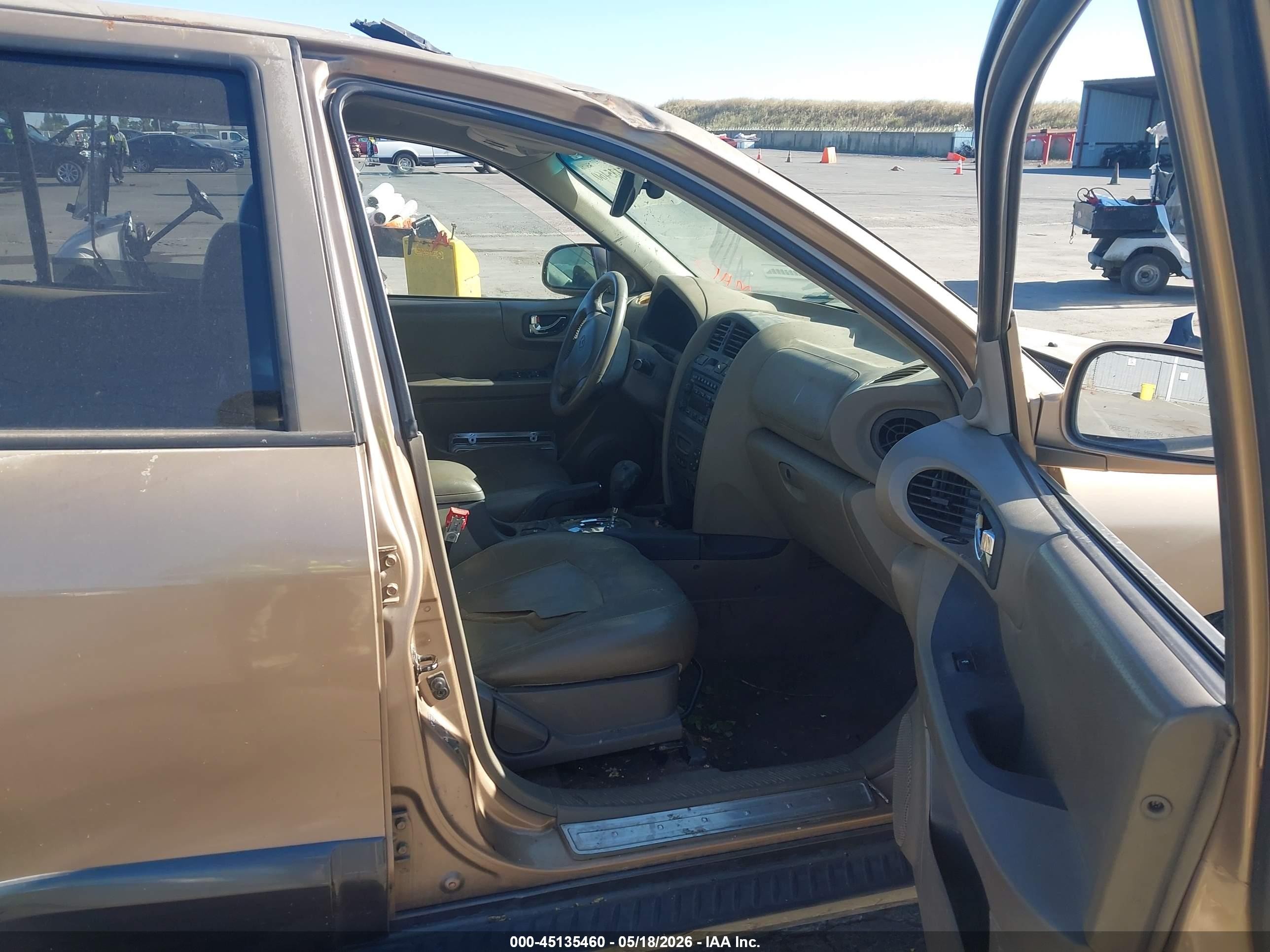 2003 Hyundai Santa Fe Gls/lx Beige vin: KM8SC13D13U469711