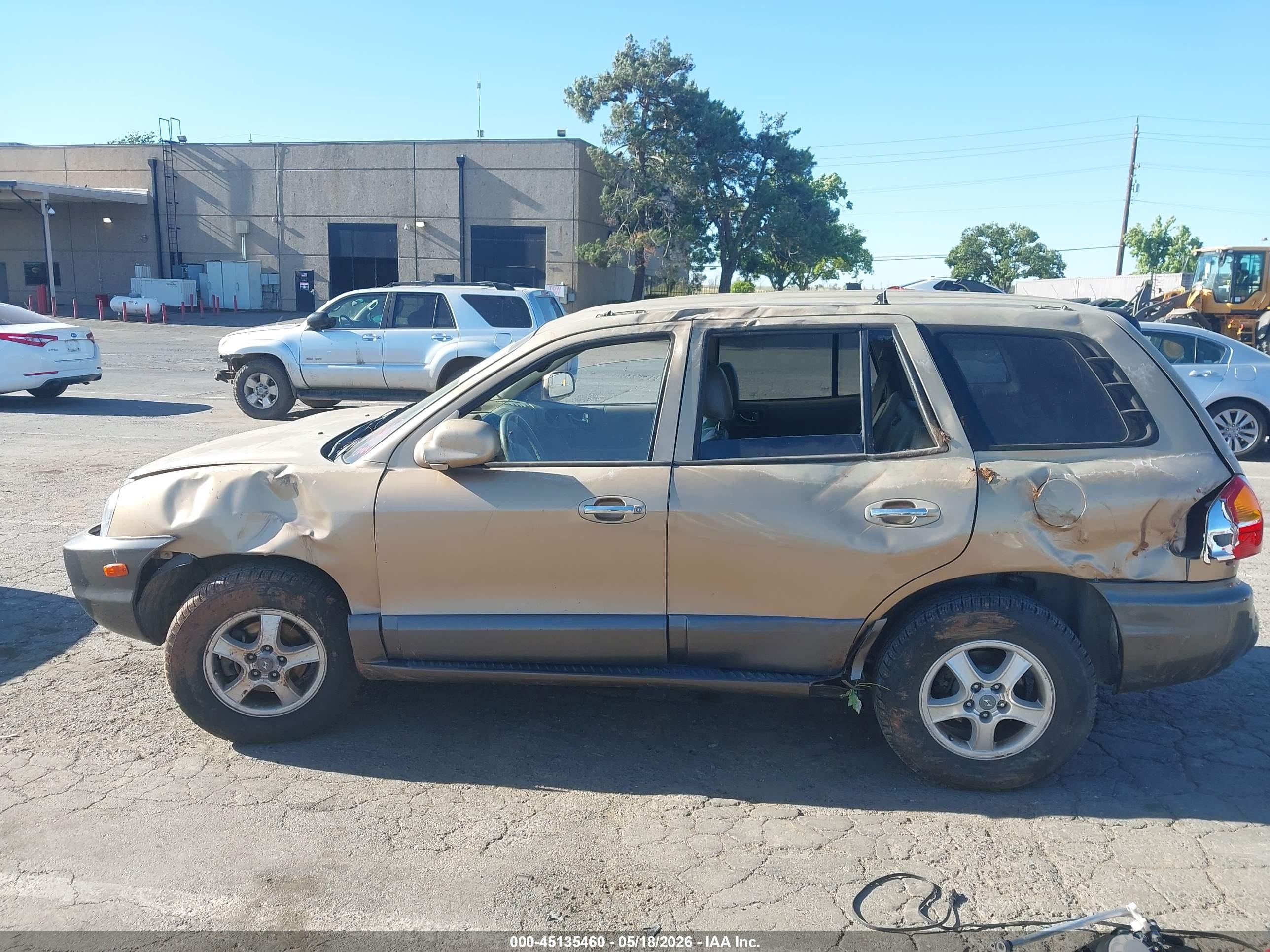 2003 Hyundai Santa Fe Gls/lx Beige vin: KM8SC13D13U469711