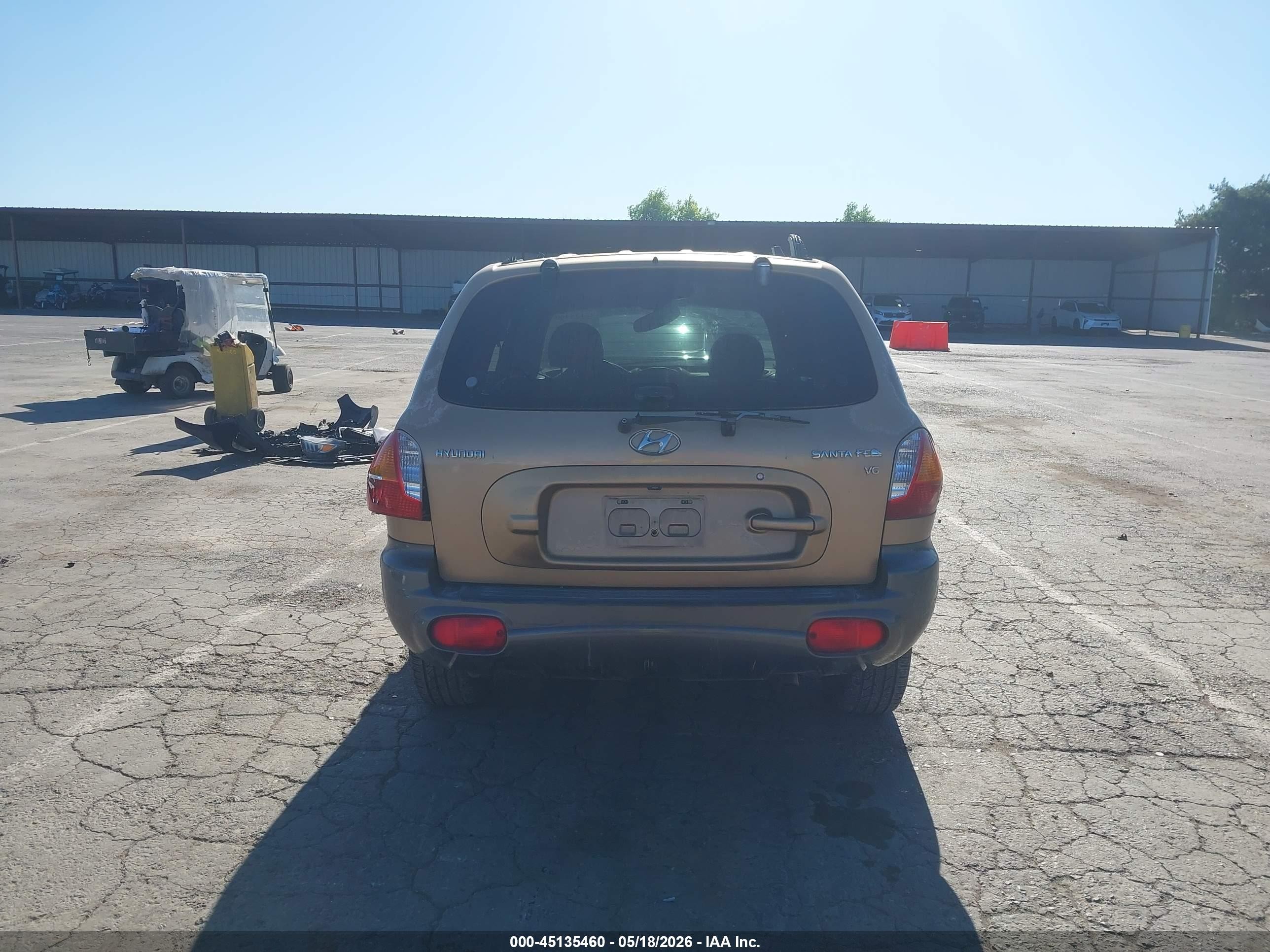 2003 Hyundai Santa Fe Gls/lx Beige vin: KM8SC13D13U469711