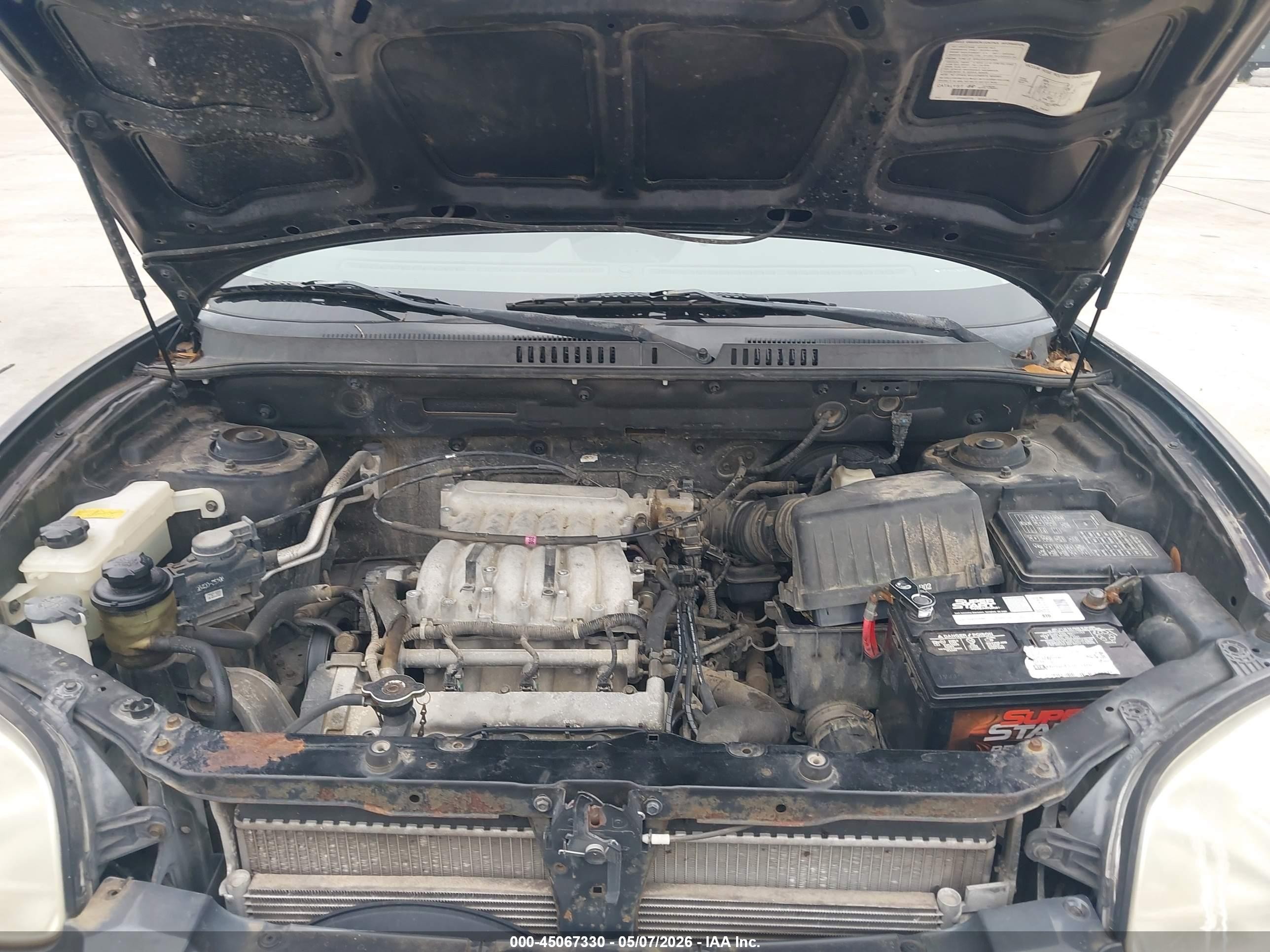 2003 Hyundai Santa Fe Gls/lx Black vin: KM8SC13D13U526439