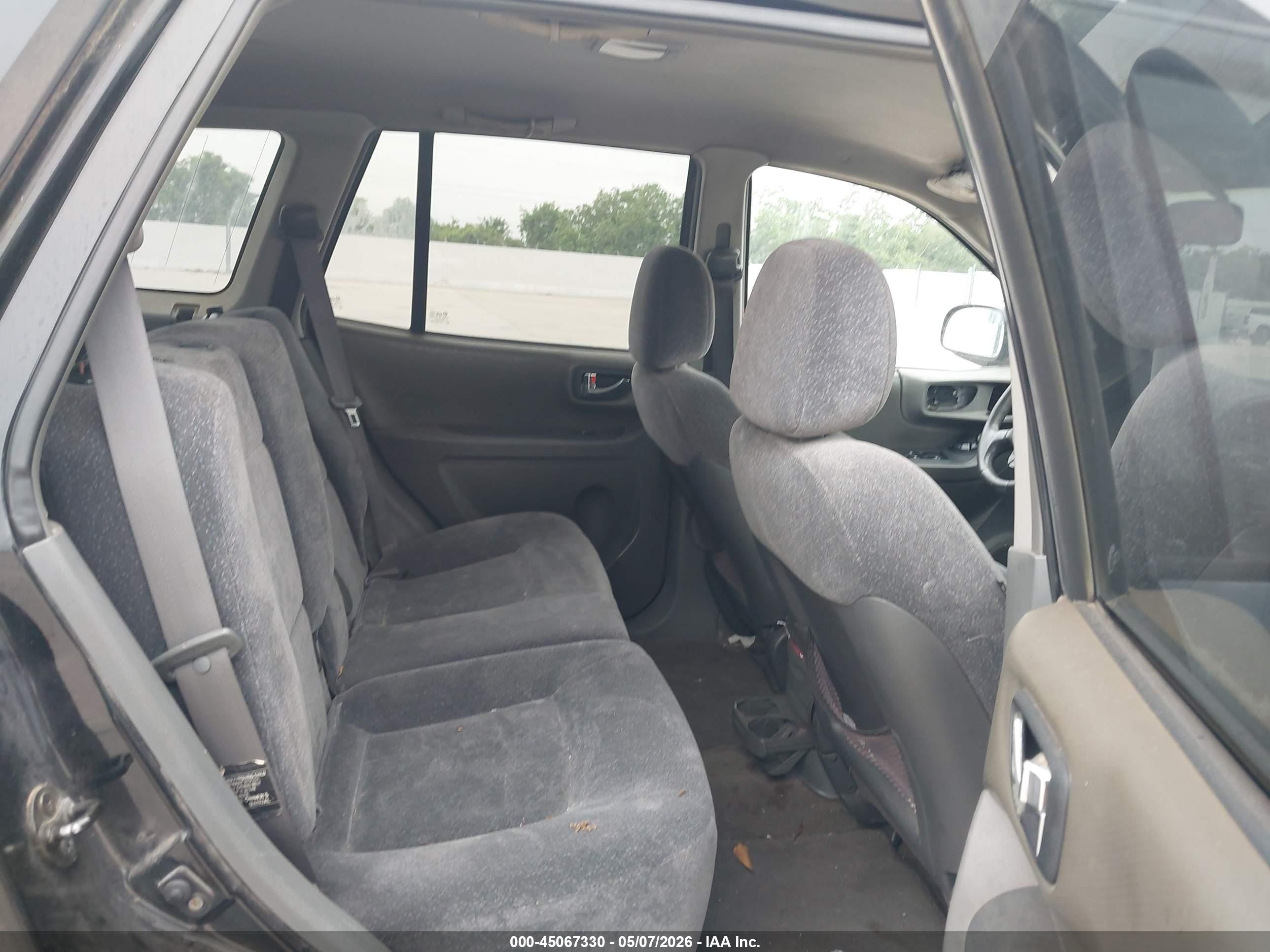 2003 Hyundai Santa Fe Gls/lx Black vin: KM8SC13D13U526439